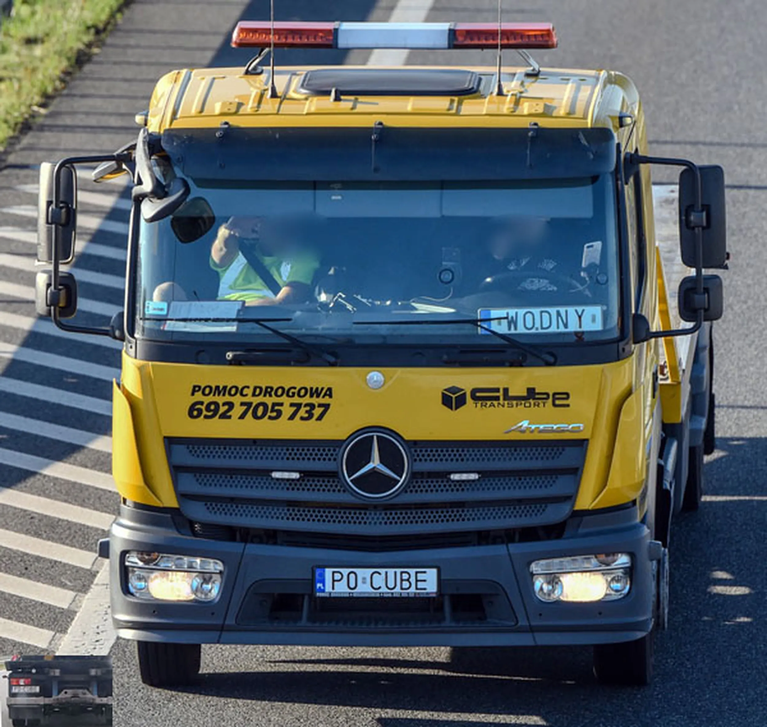 Fajny numer, blacha P0 CUBE