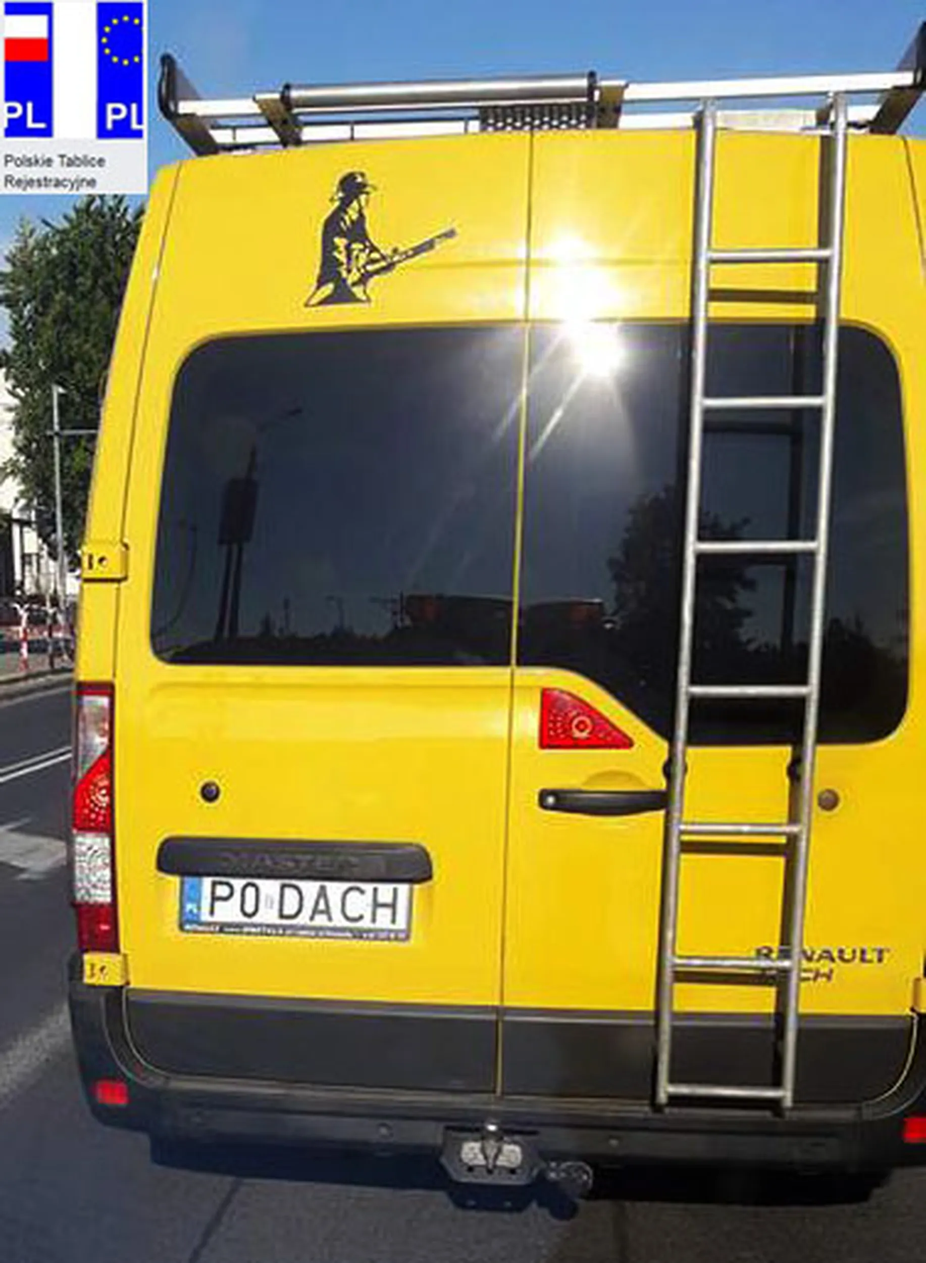 Fajny numer, blacha P0 DACH