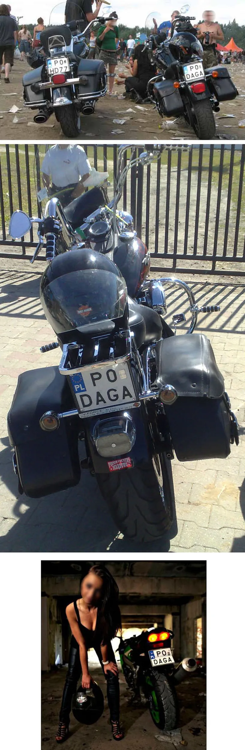 Fajny numer, blacha P0 DAGA