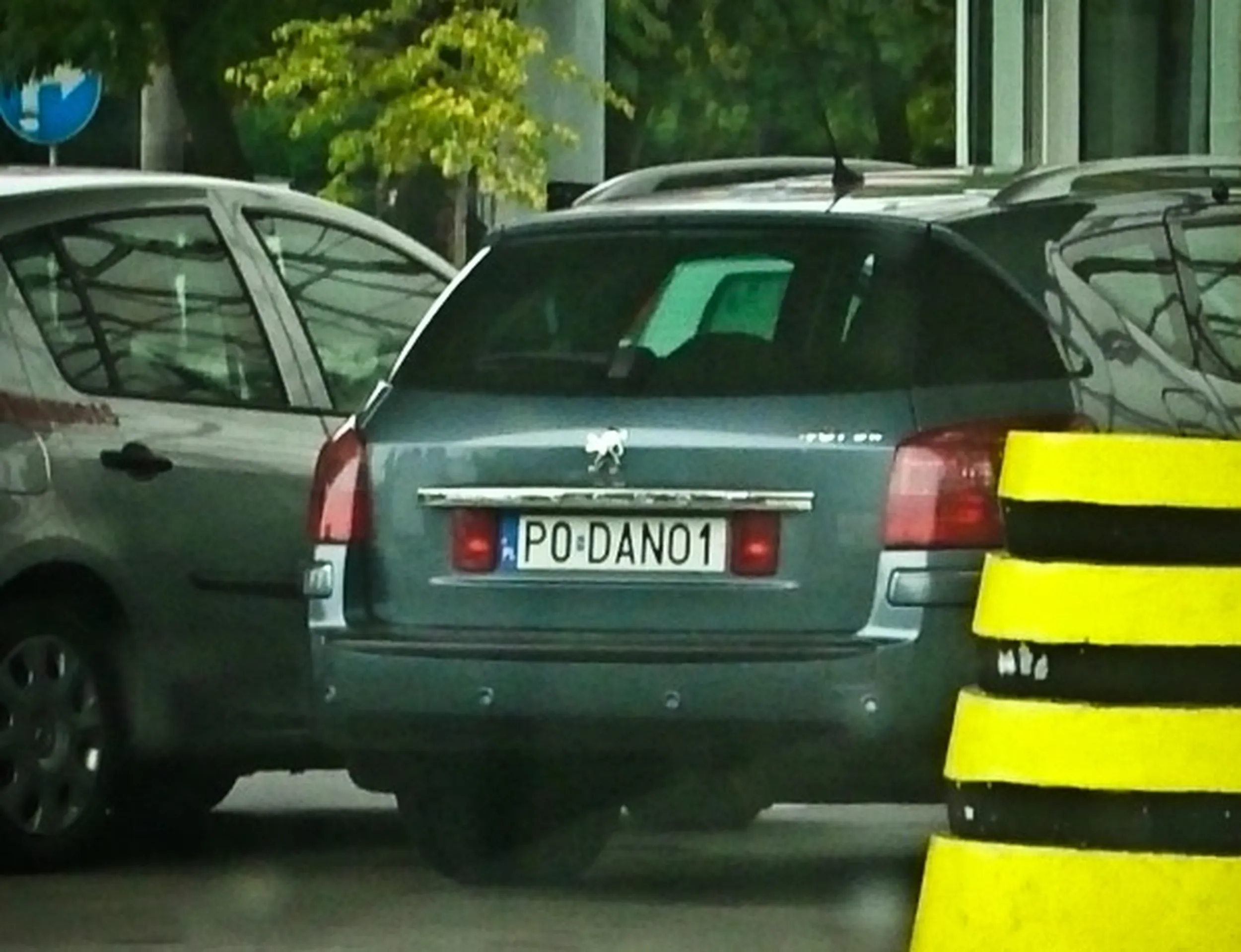 Fajny numer, blacha P0 DANO1