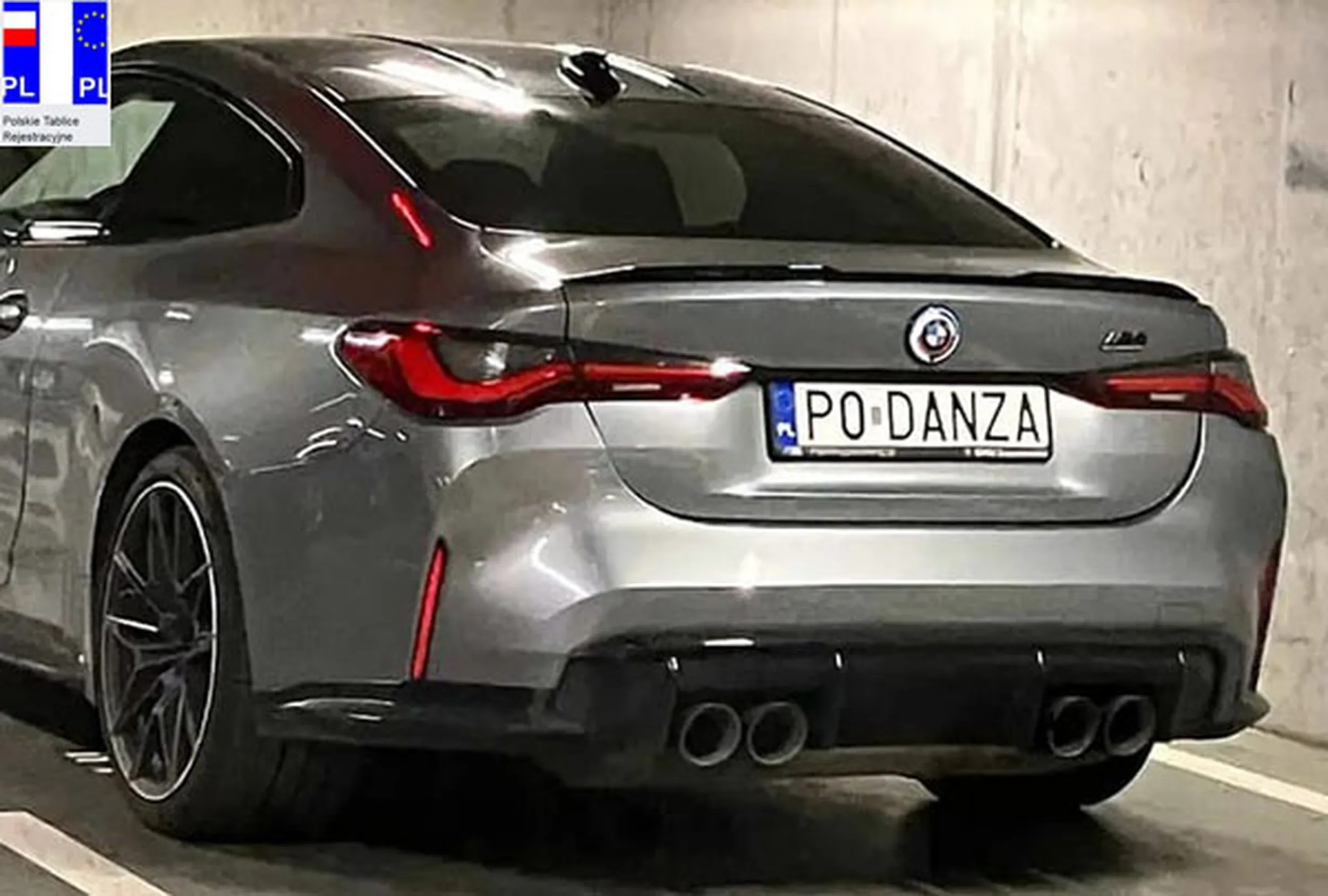 Fajny numer, blacha P0 DANZA