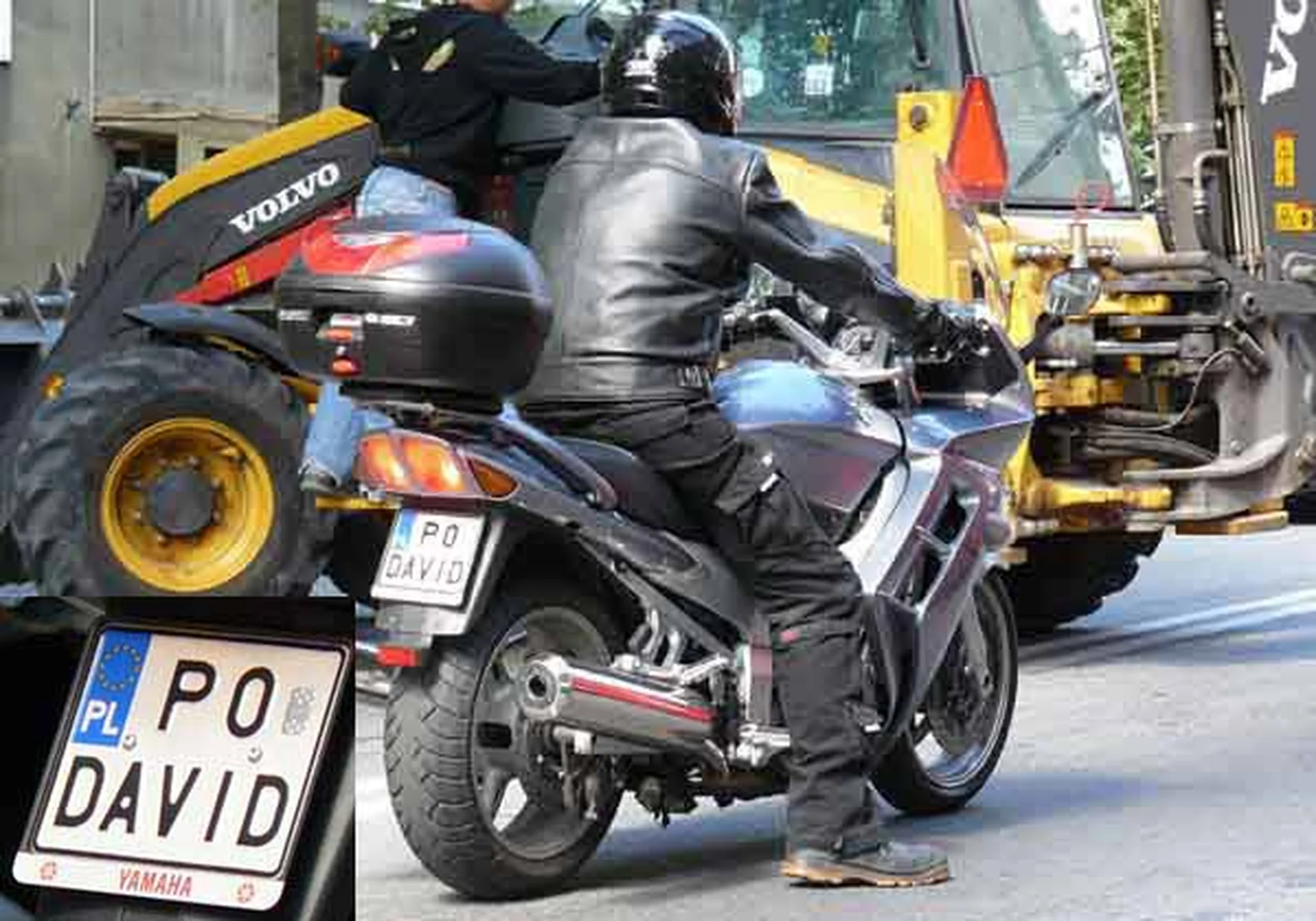 Fajny numer, blacha P0 DAVID