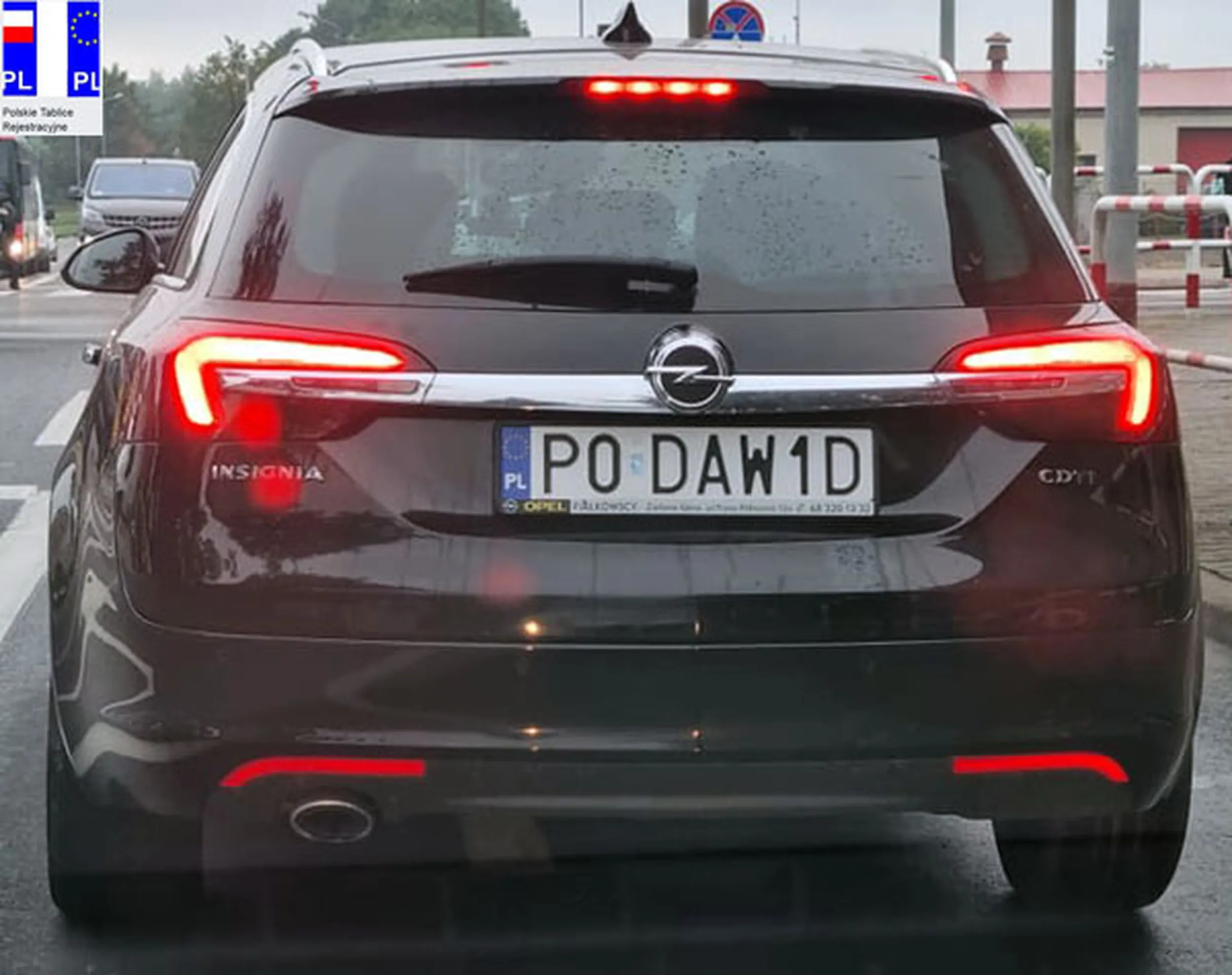 Fajny numer, blacha P0 DAW1D