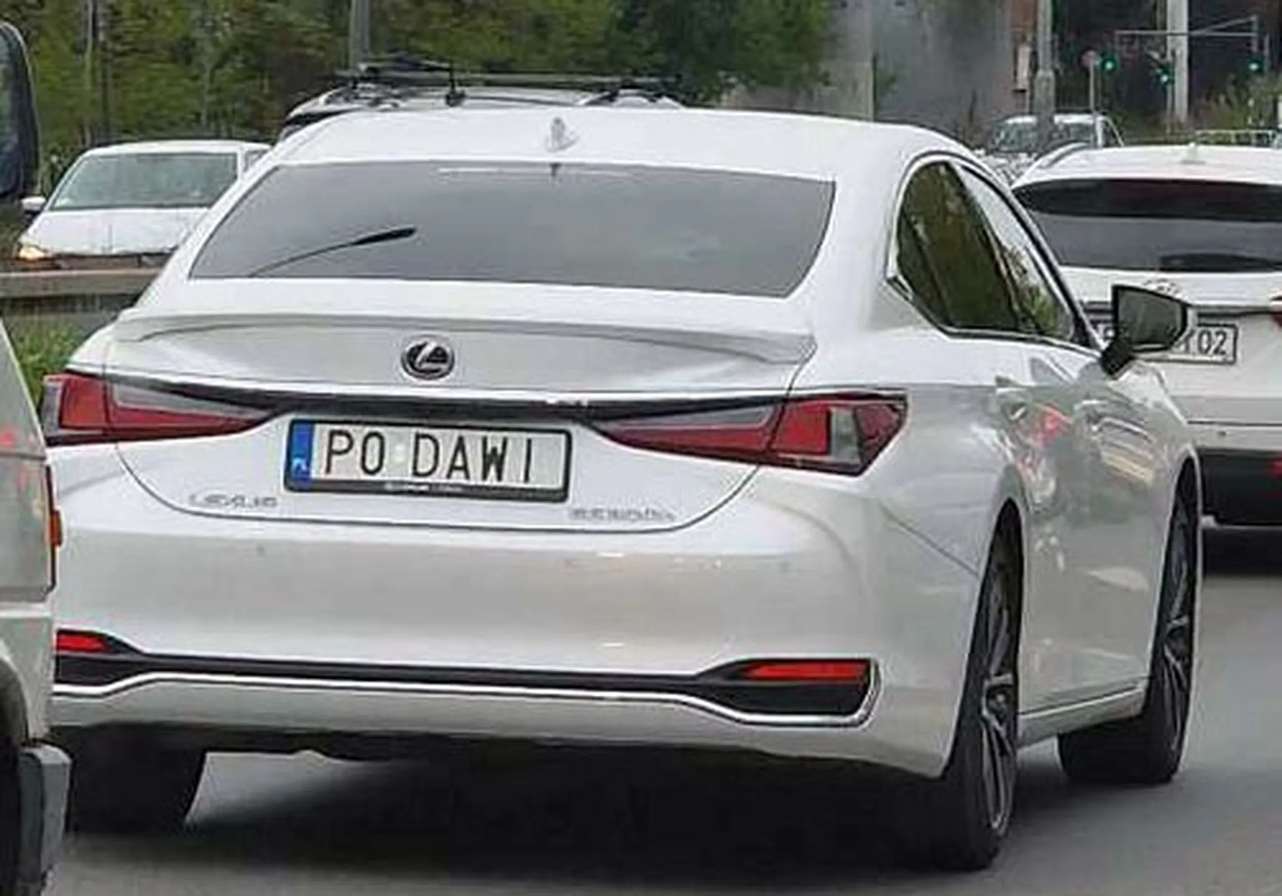 Fajny numer, blacha P0 DAWI