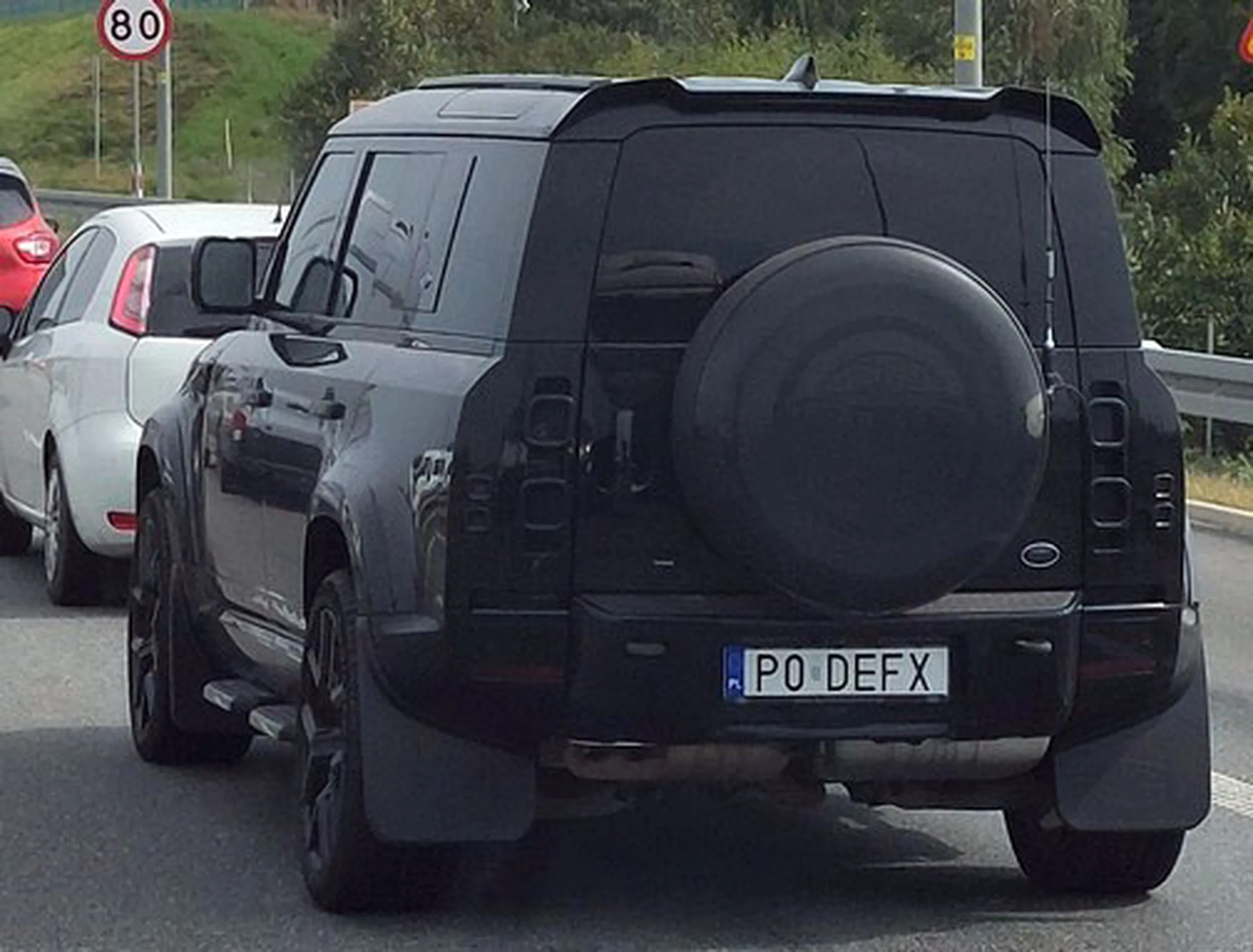 Fajny numer, blacha P0 DEFX