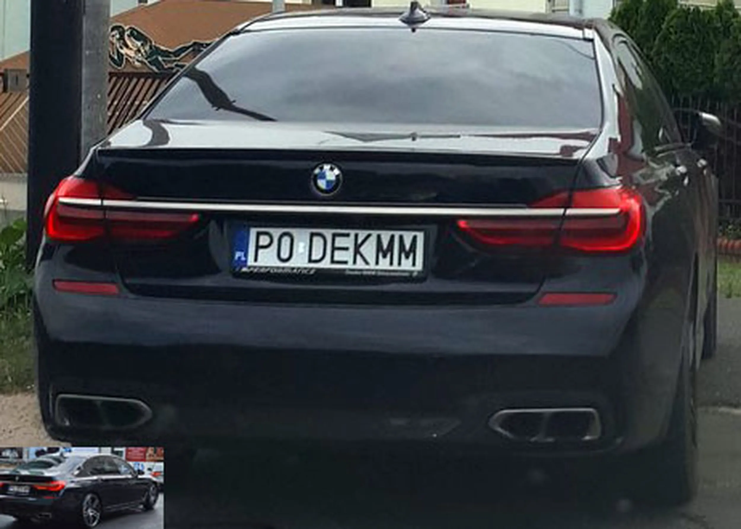 Fajny numer, blacha P0 DEKMM