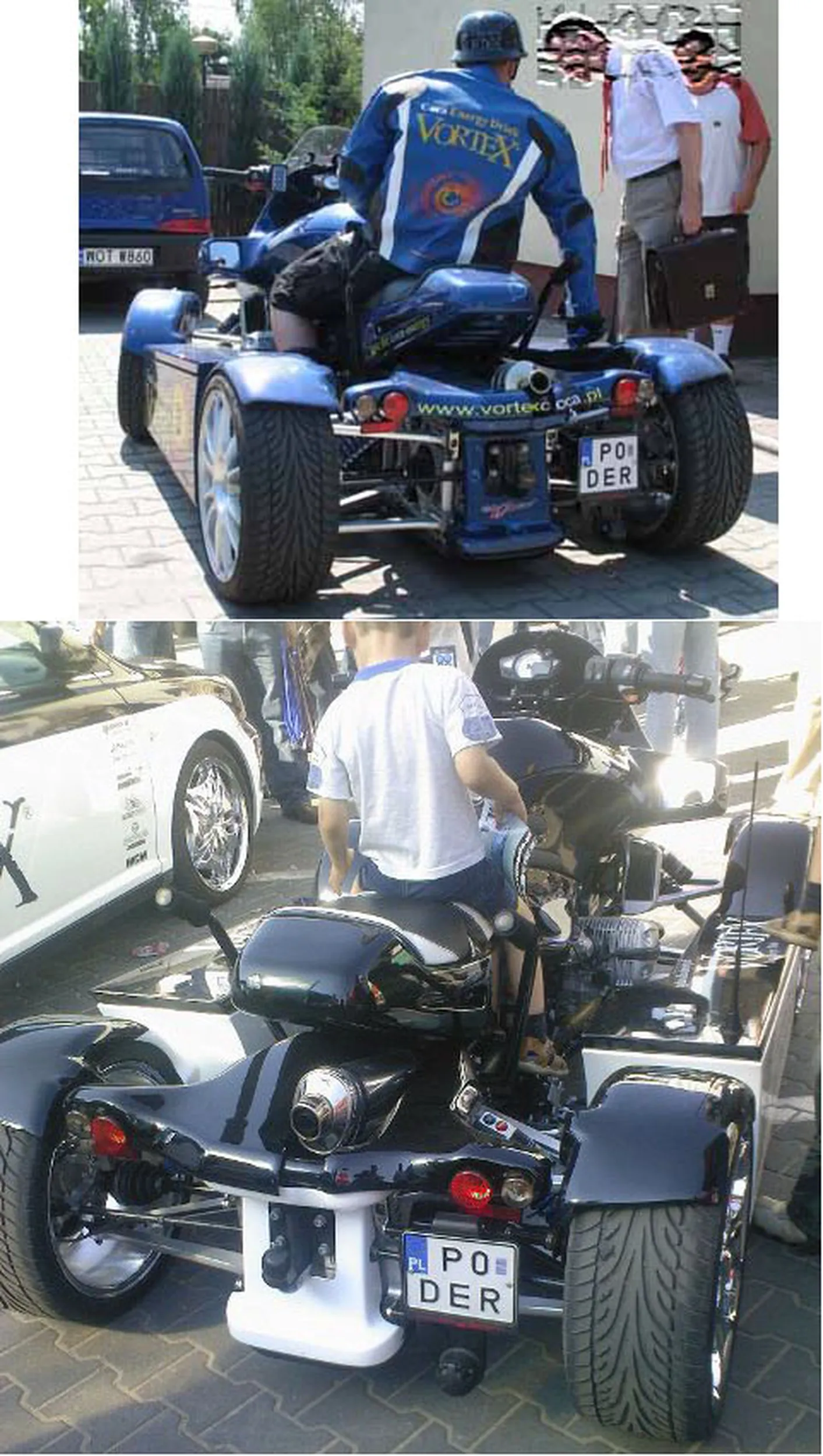 Fajny numer, blacha P0 DER