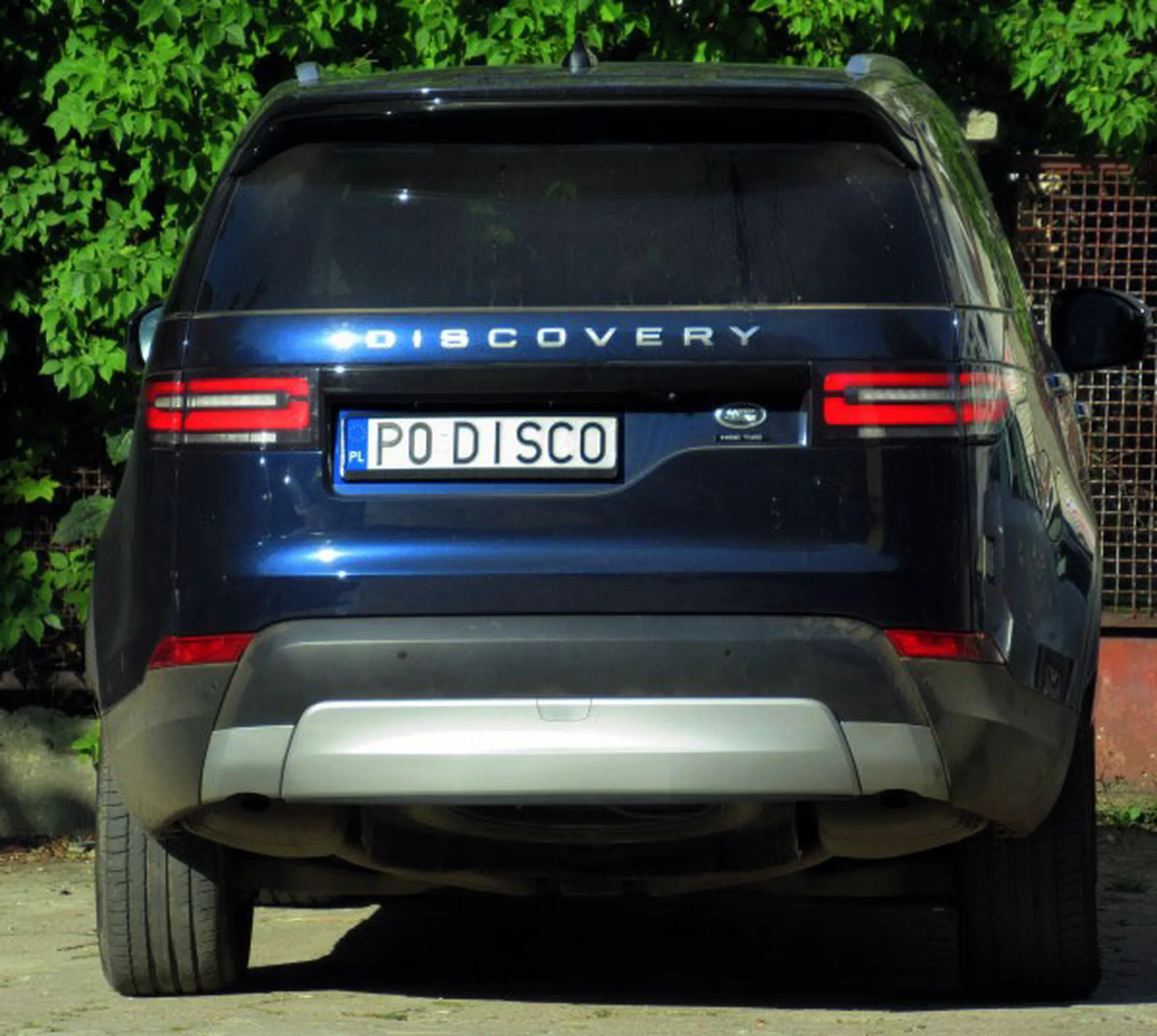 Fajny numer, blacha P0 DISCO