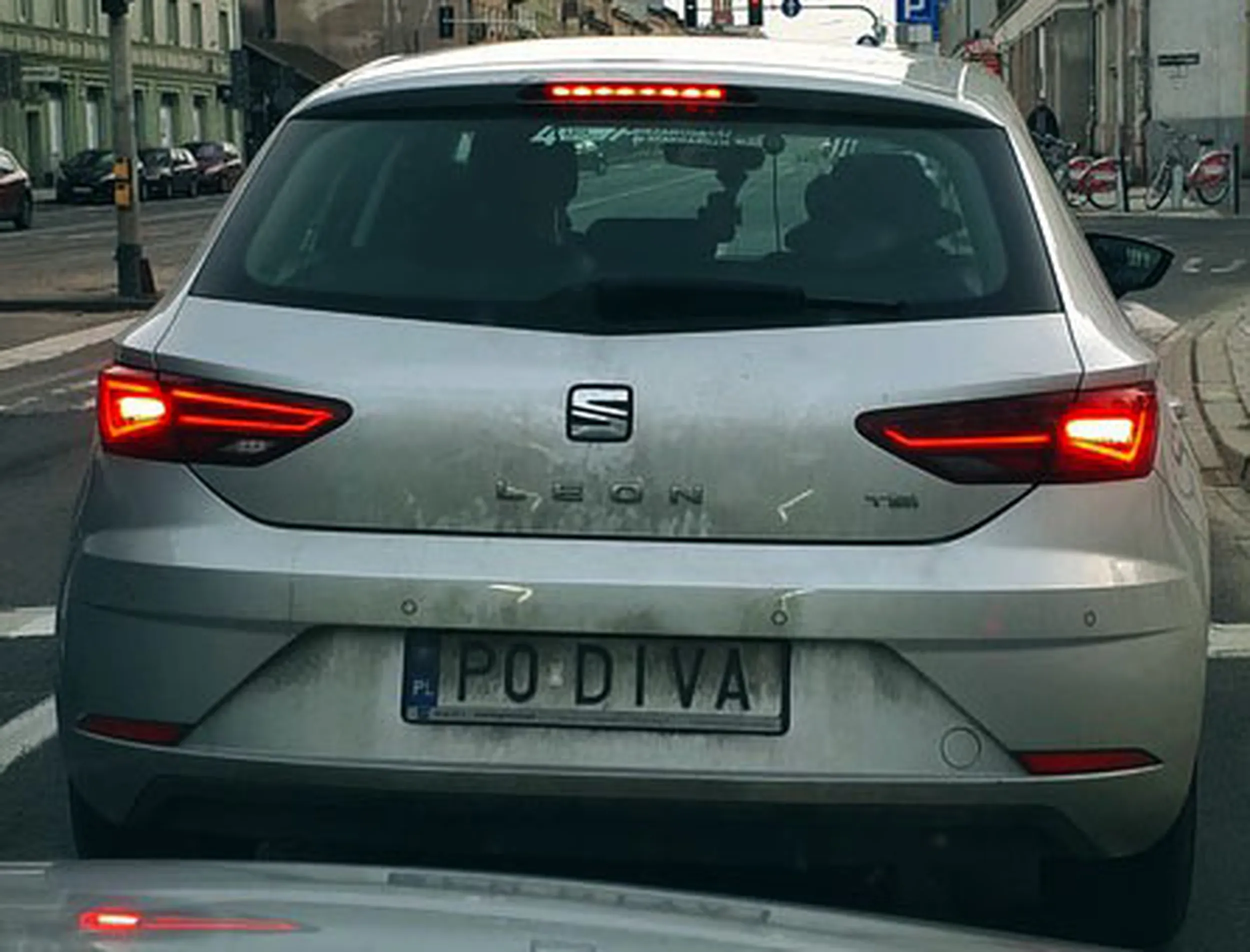 Fajny numer, blacha P0 DIVA