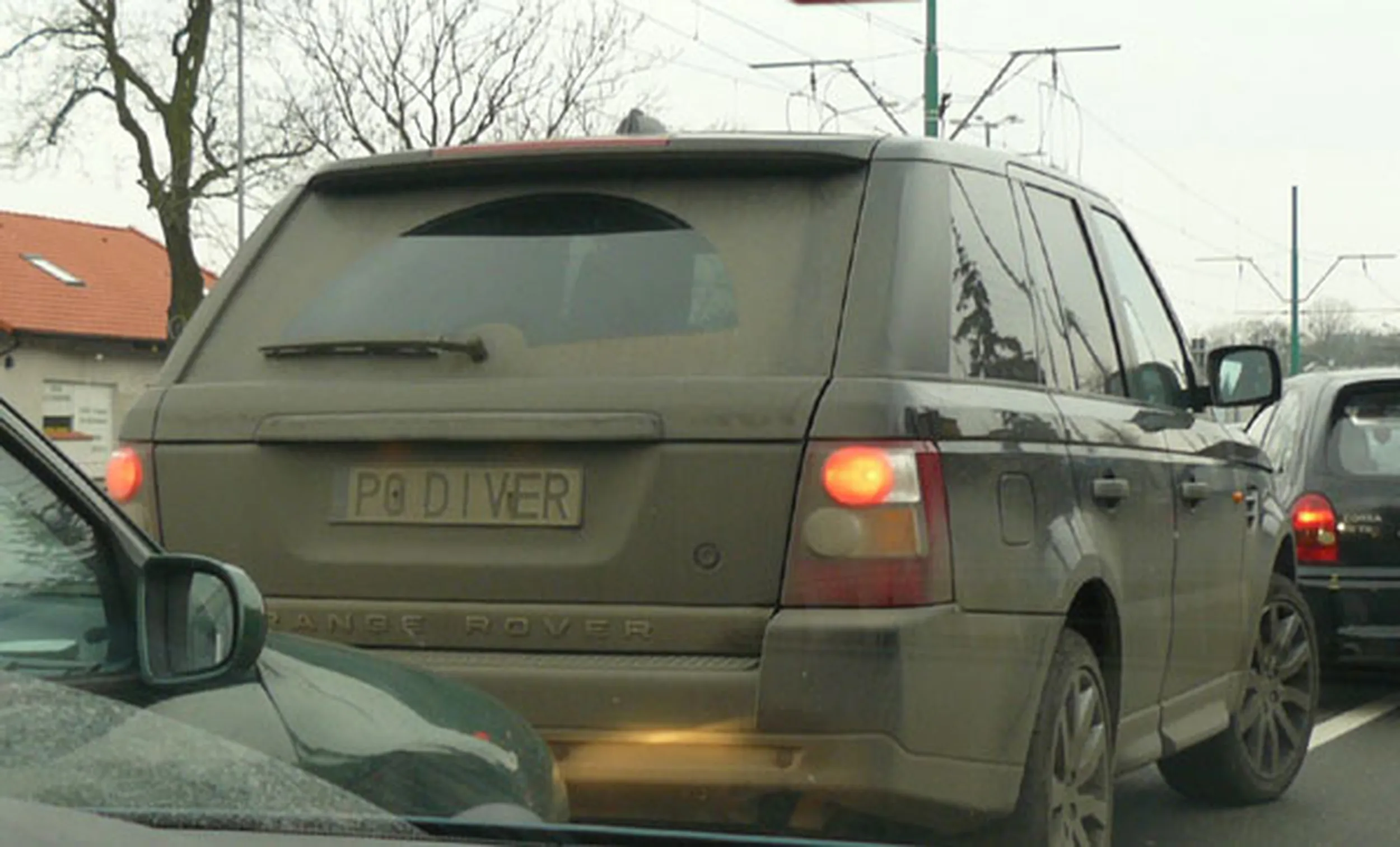 Fajny numer, blacha P0 DIVER