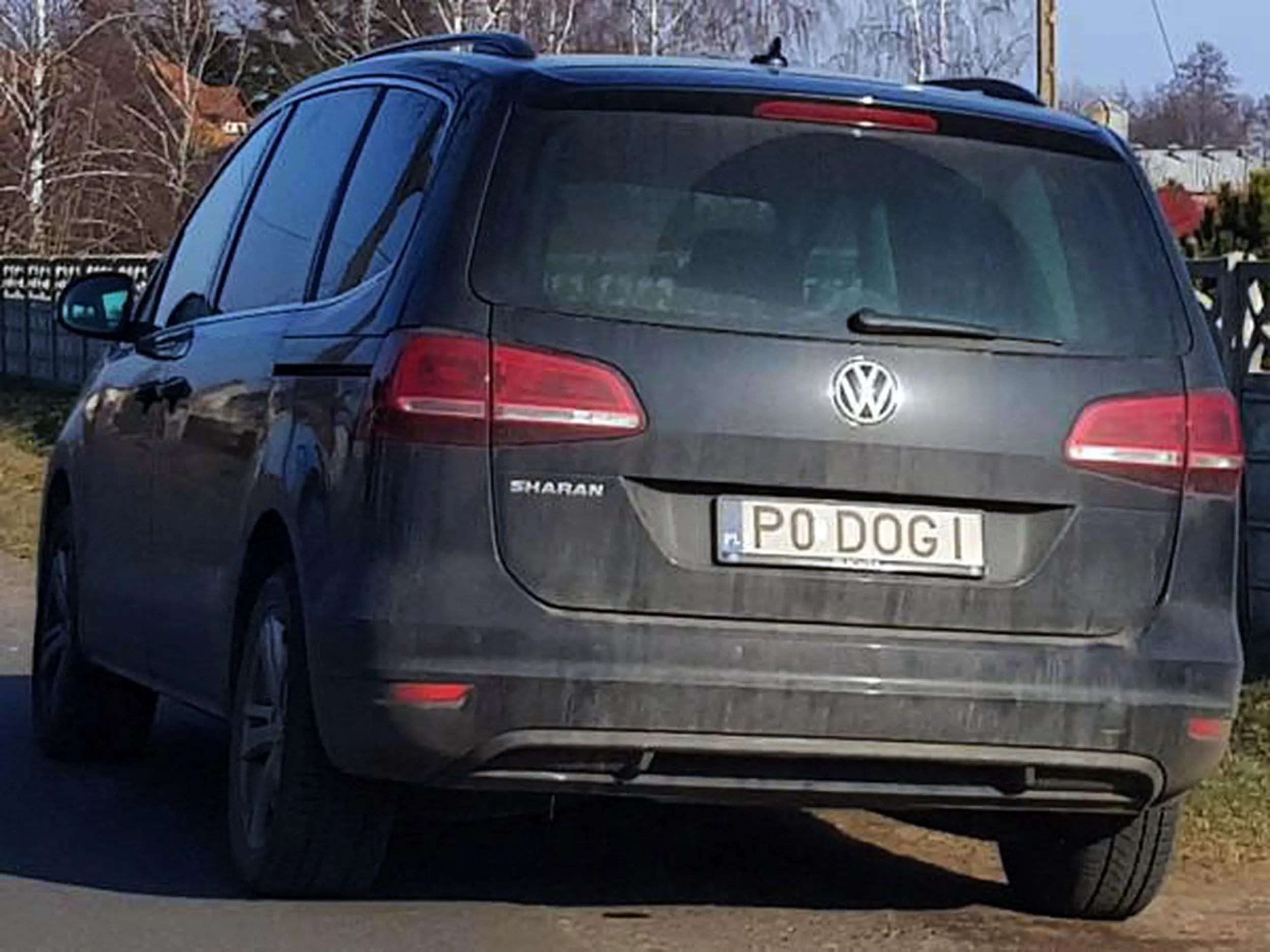 Fajny numer, blacha P0 DOGI