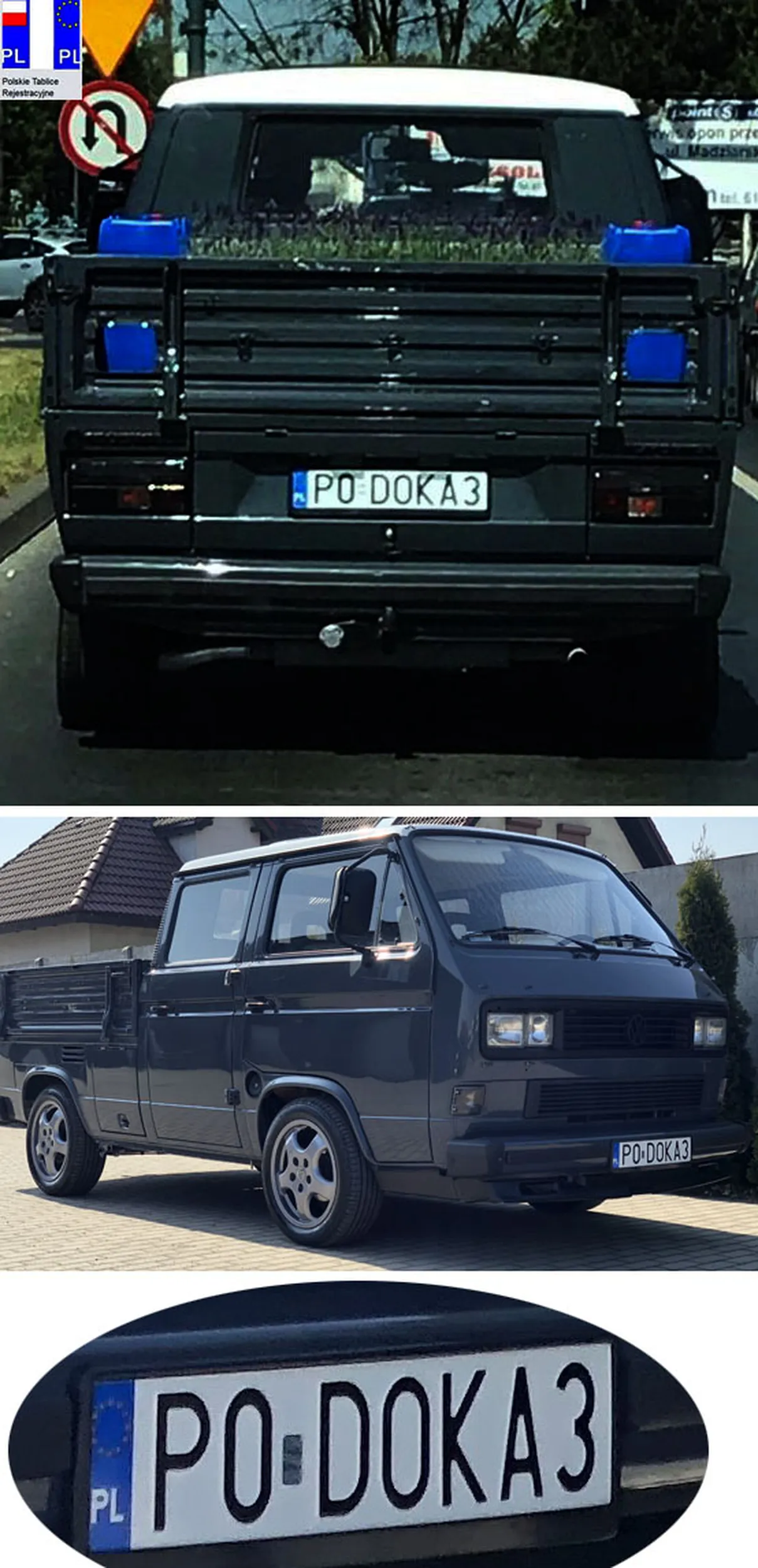 Fajny numer, blacha P0 DOKA3