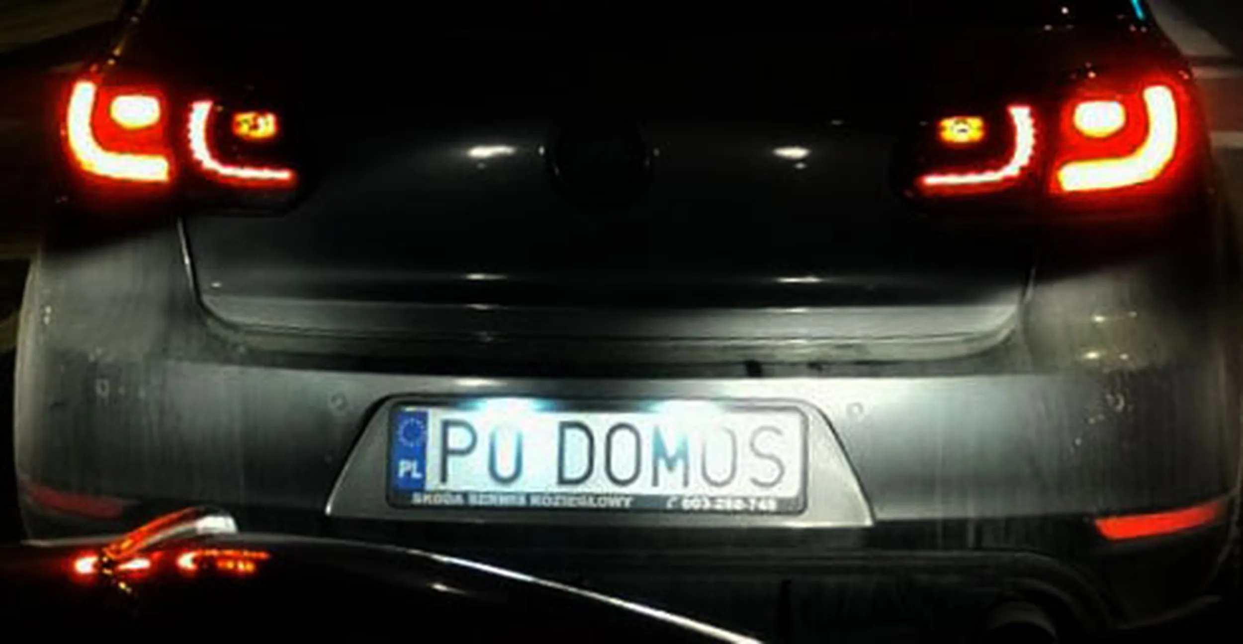 Fajny numer, blacha P0 DOMOS