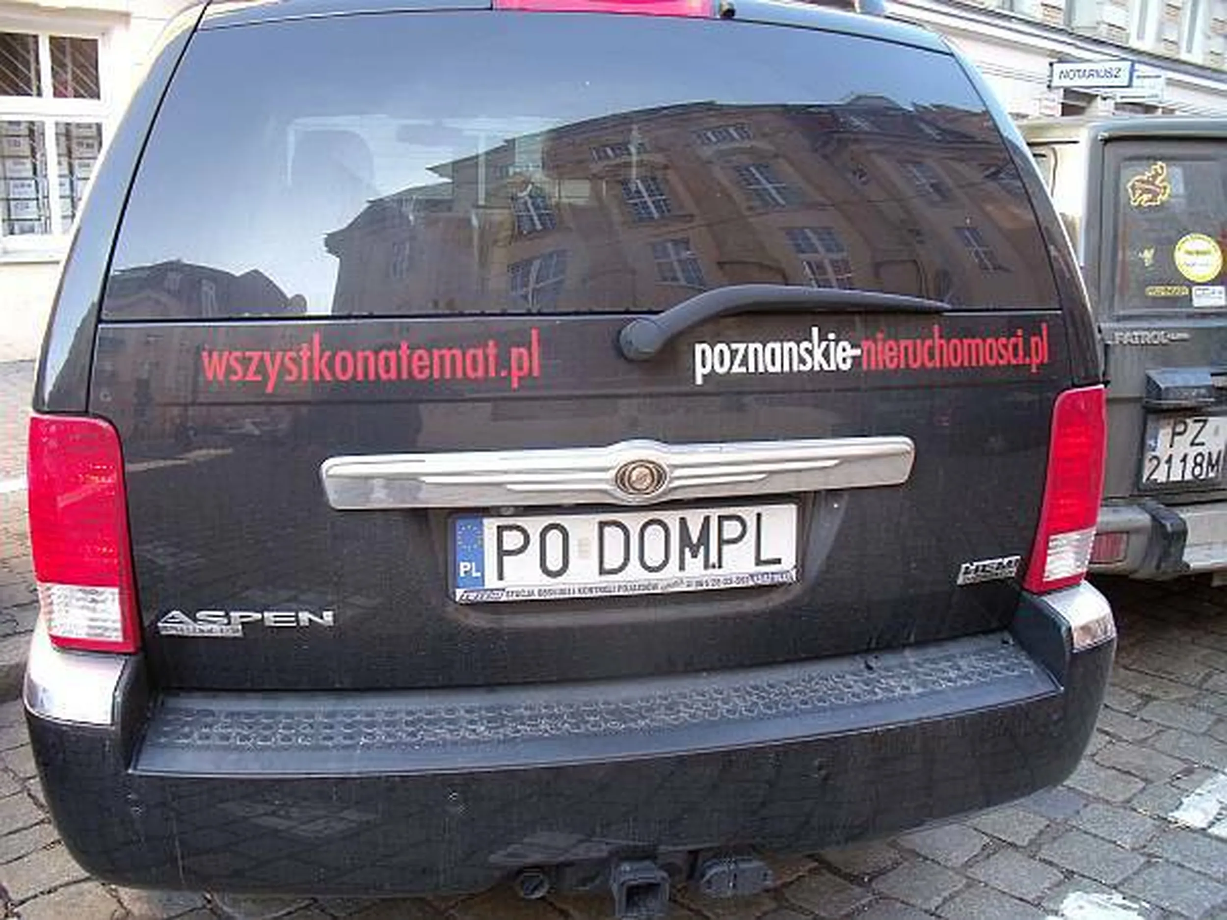 Fajny numer, blacha P0 DOMPL