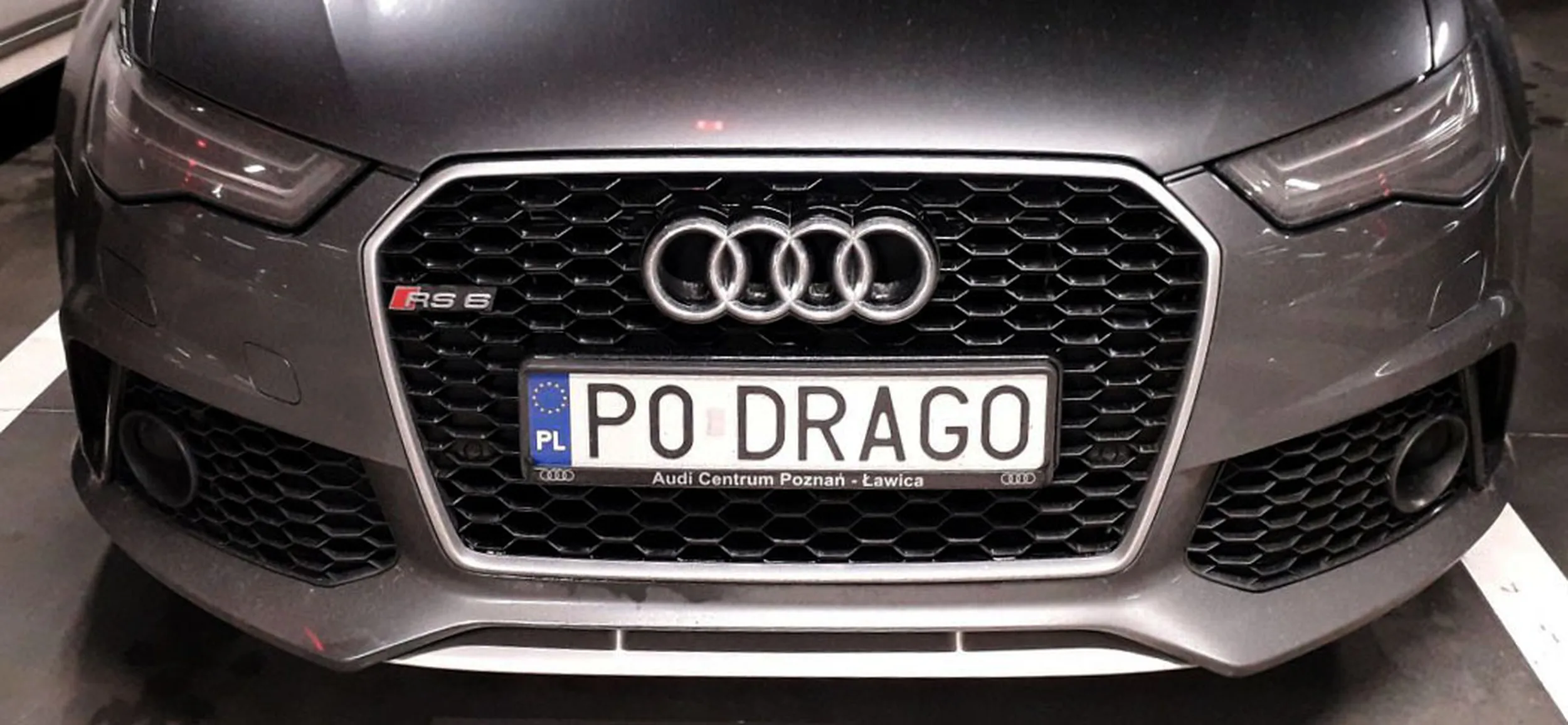 Fajny numer, blacha P0 DRAGO