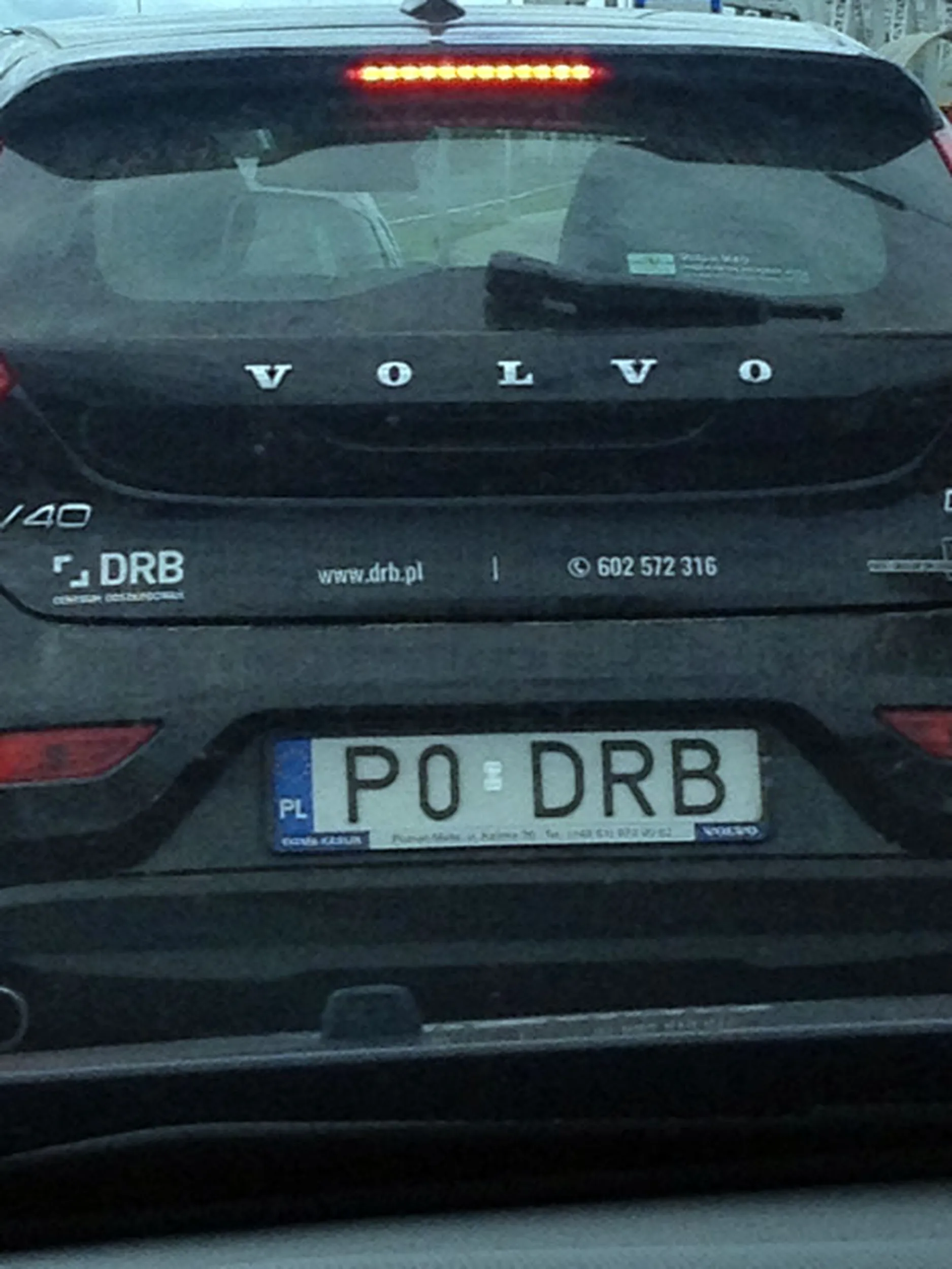 Fajny numer, blacha P0 DRB