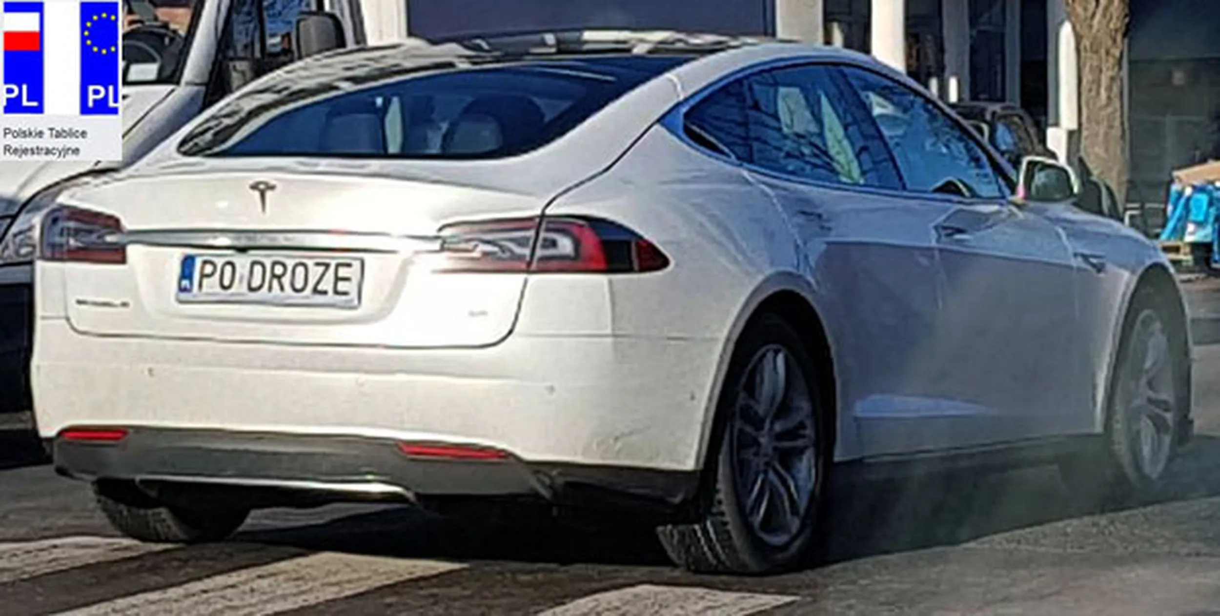 Fajny numer, blacha P0 DROZE