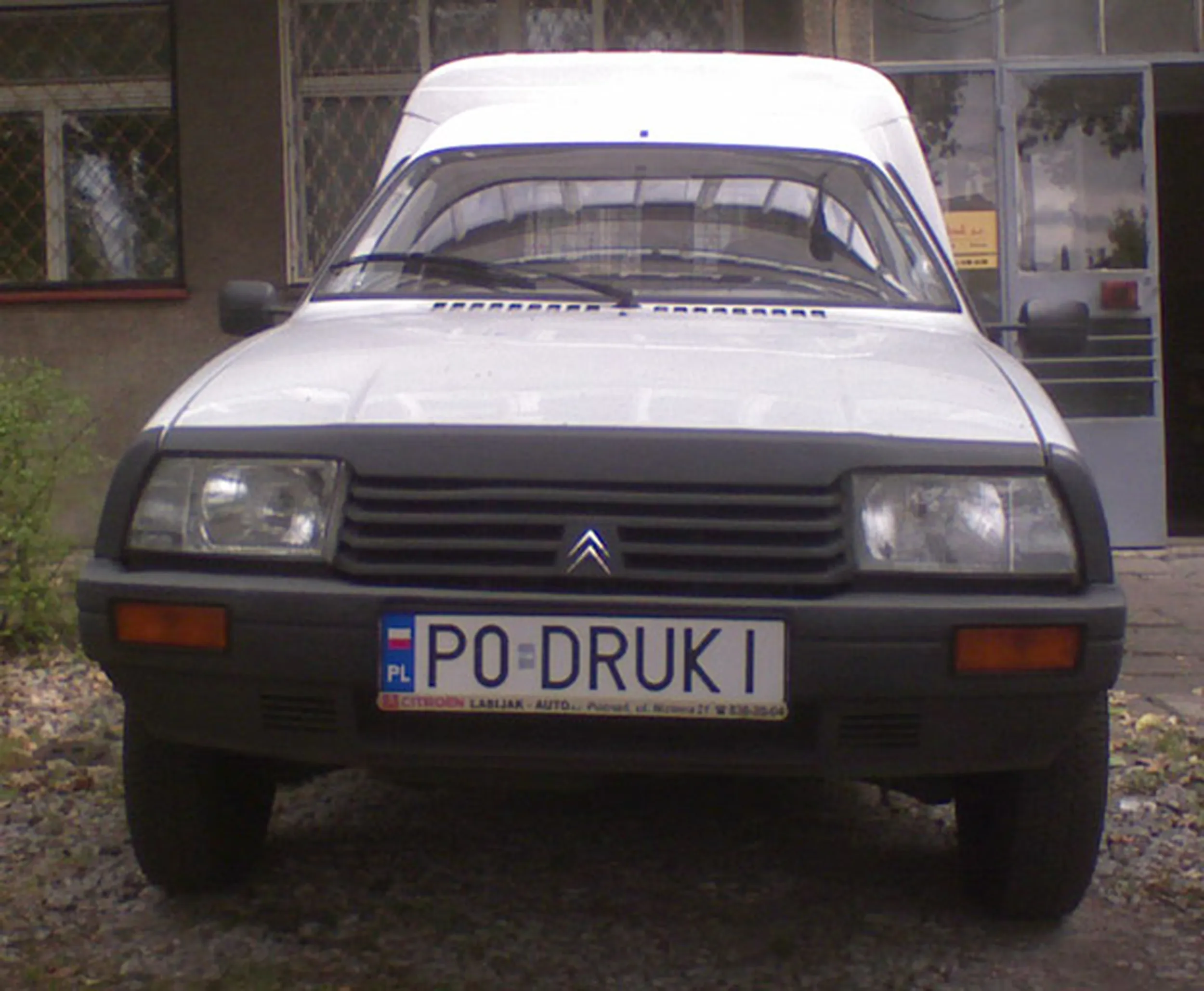 Fajny numer, blacha P0 DRUKI