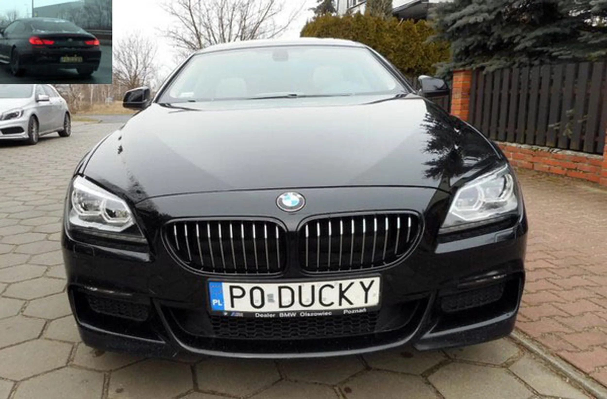 Fajny numer, blacha P0 DUCKY