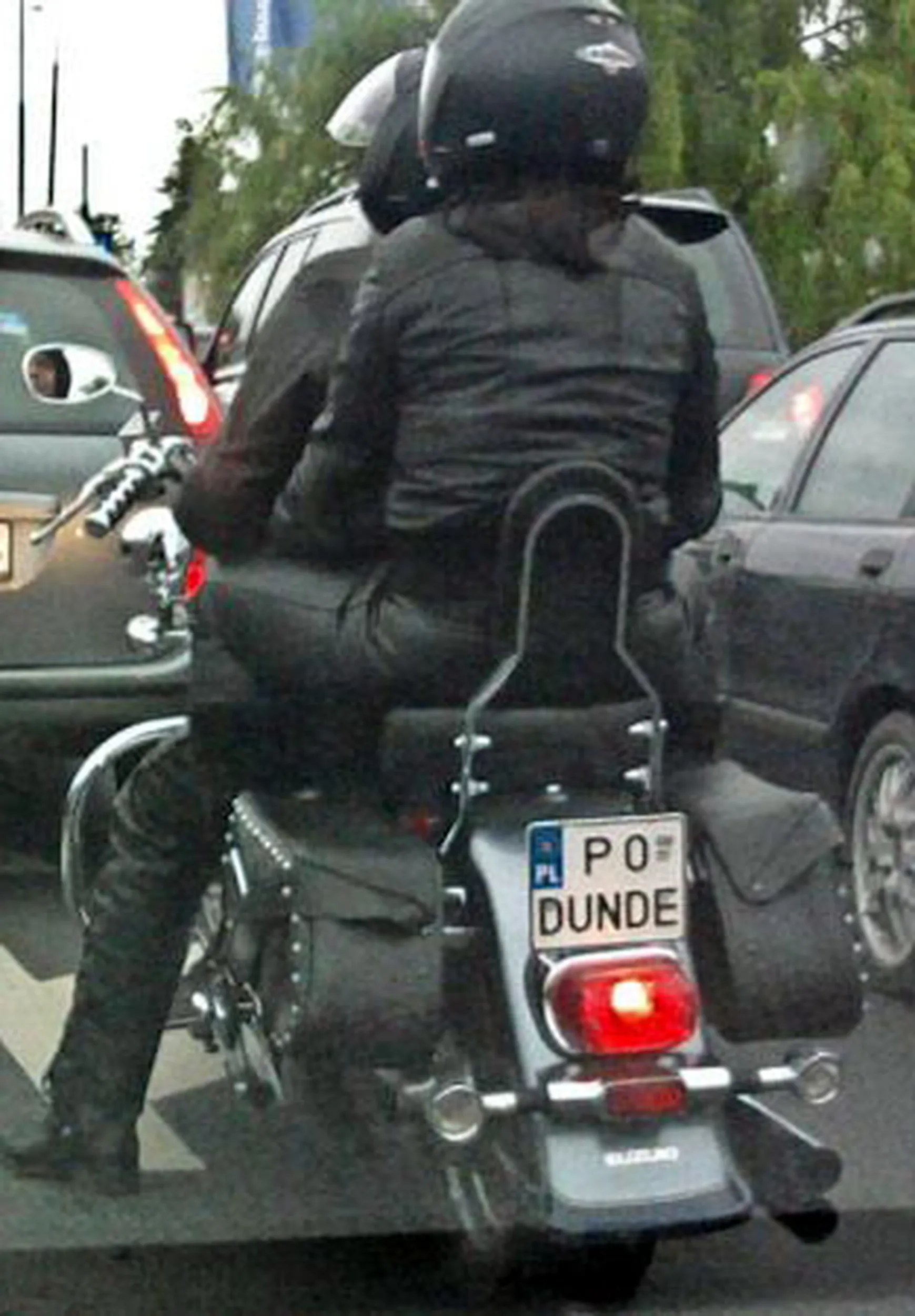 Fajny numer, blacha P0 DUNDE