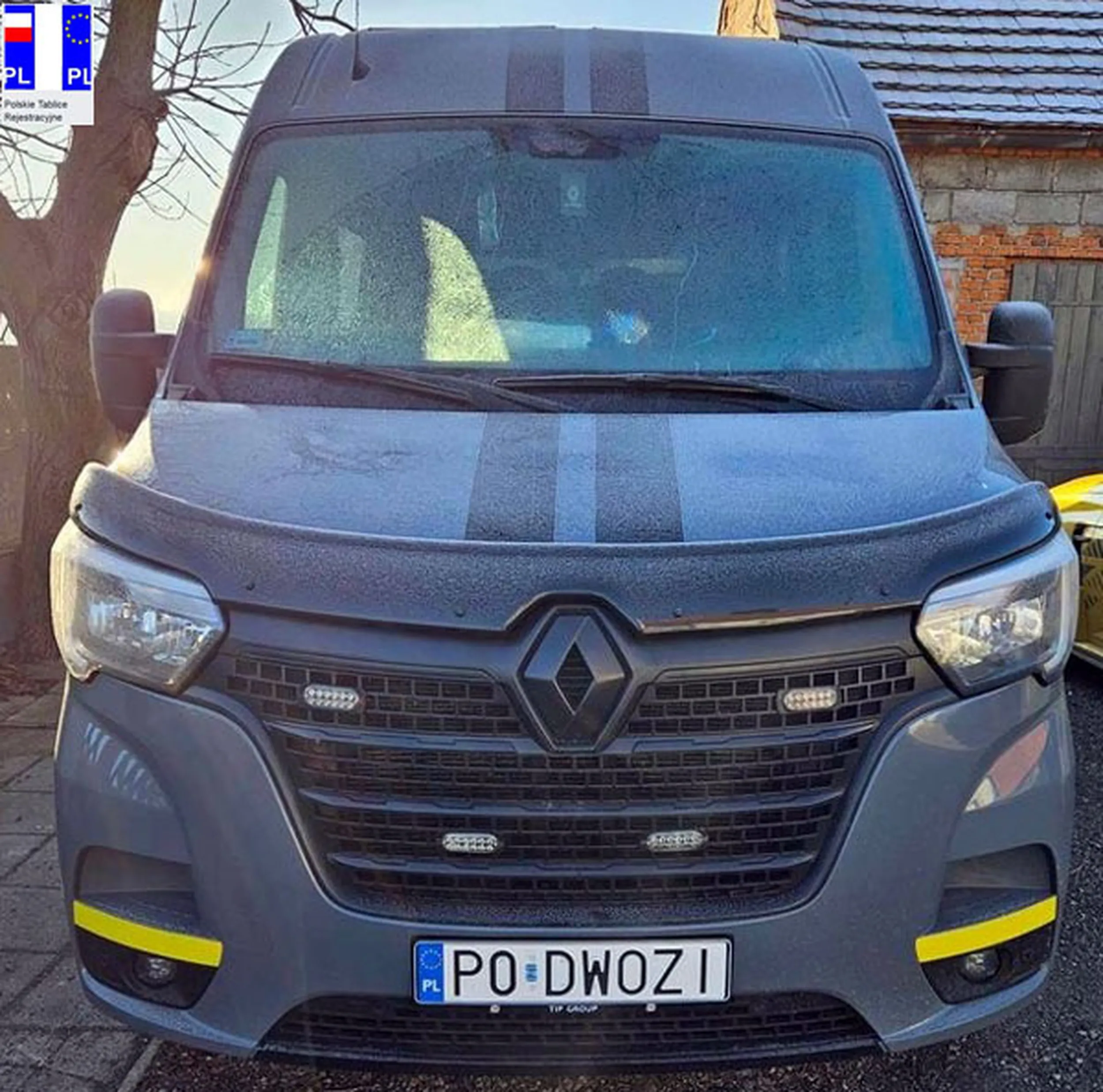 Fajny numer, blacha P0 DWOZI