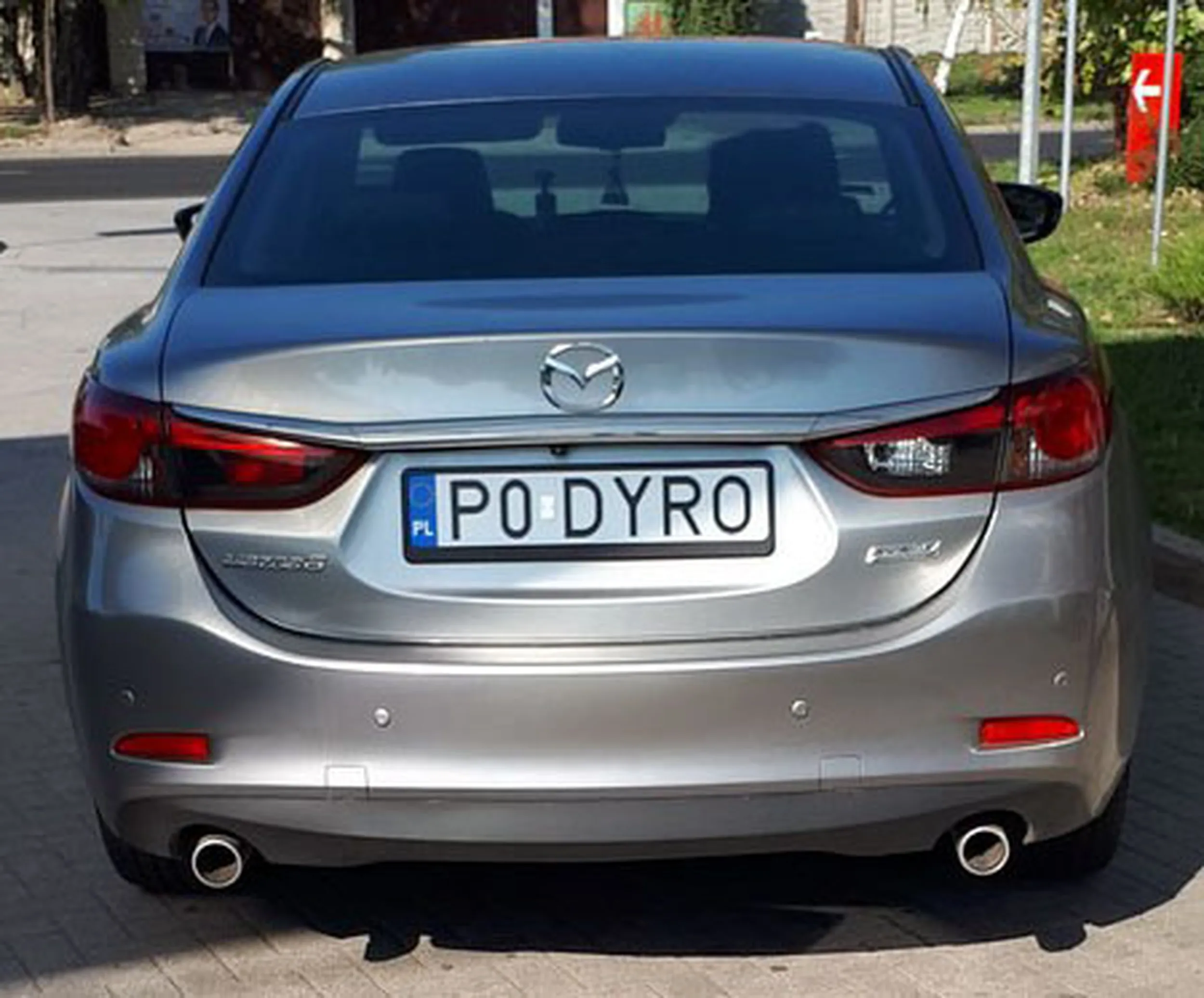 Fajny numer, blacha P0 DYRO