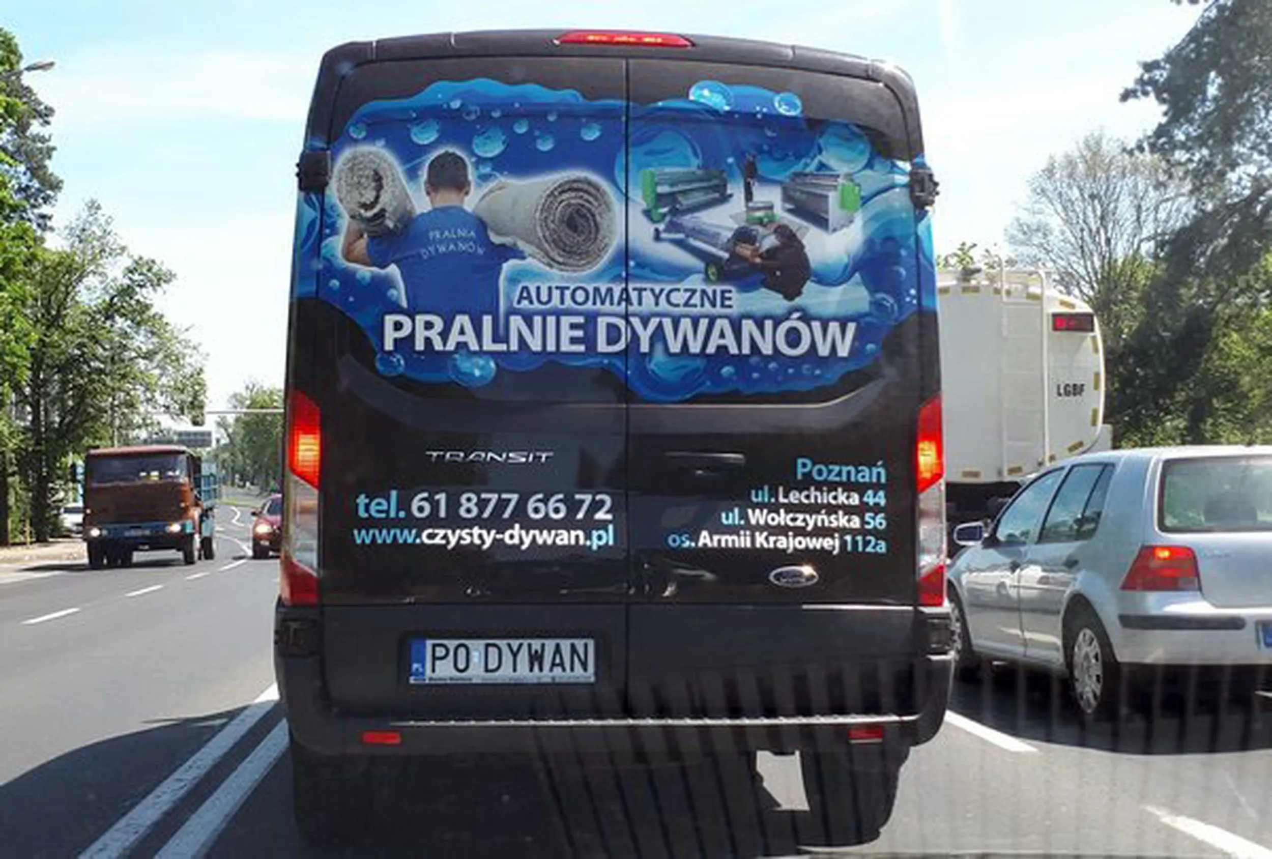 Fajny numer, blacha P0 DYWAN