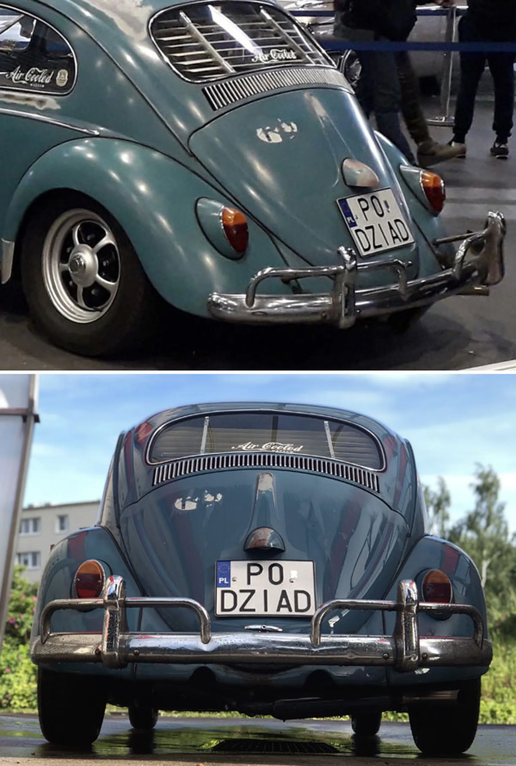 Fajny numer, blacha P0 DZIAD