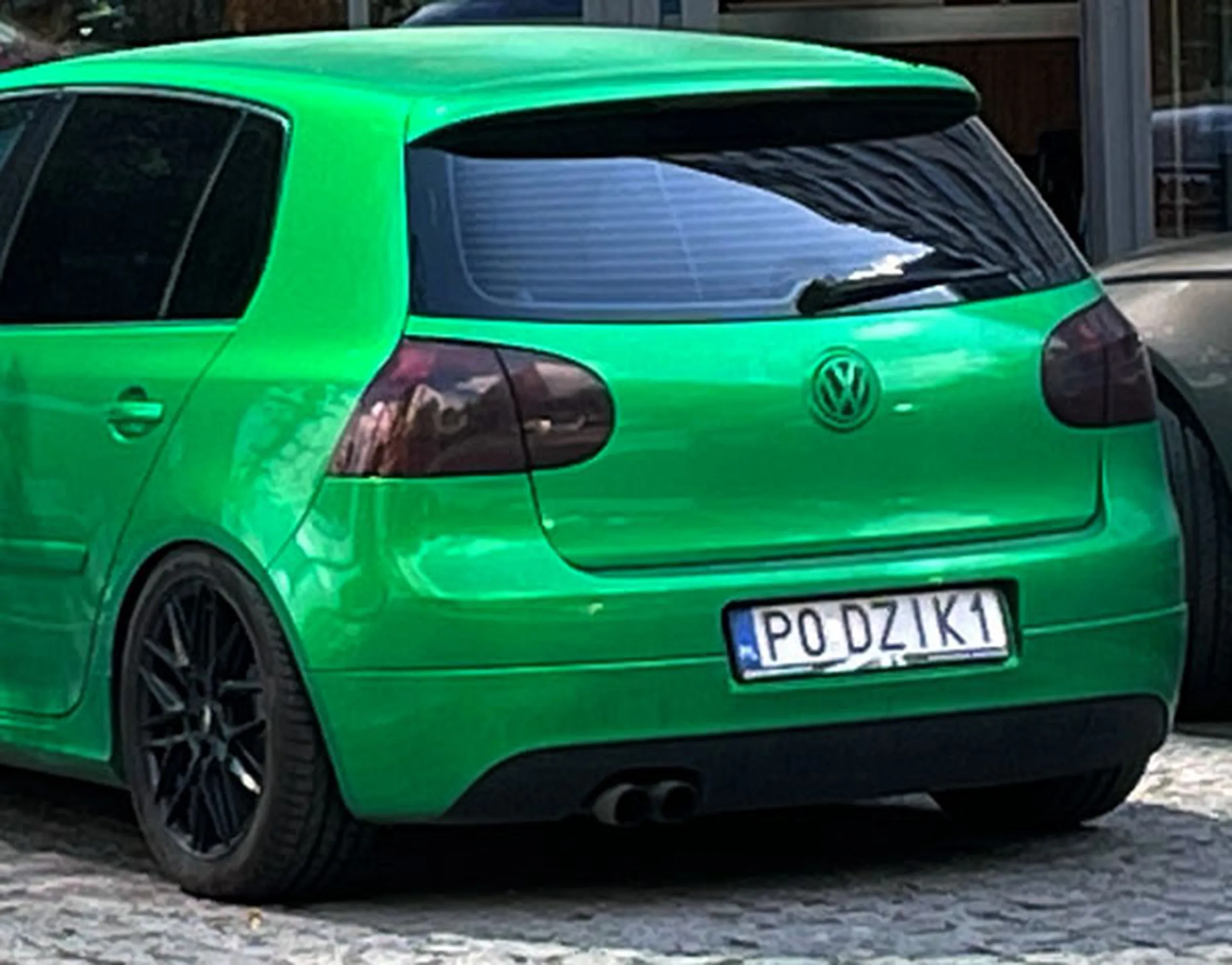 Fajny numer, blacha P0 DZIK1