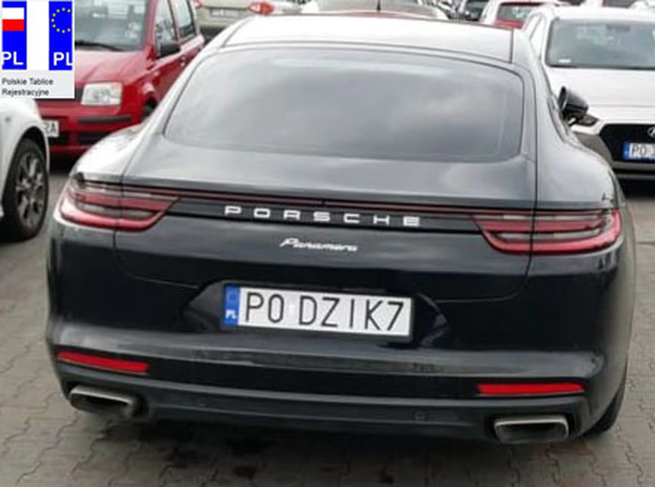 Fajny numer, blacha P0 DZIK7