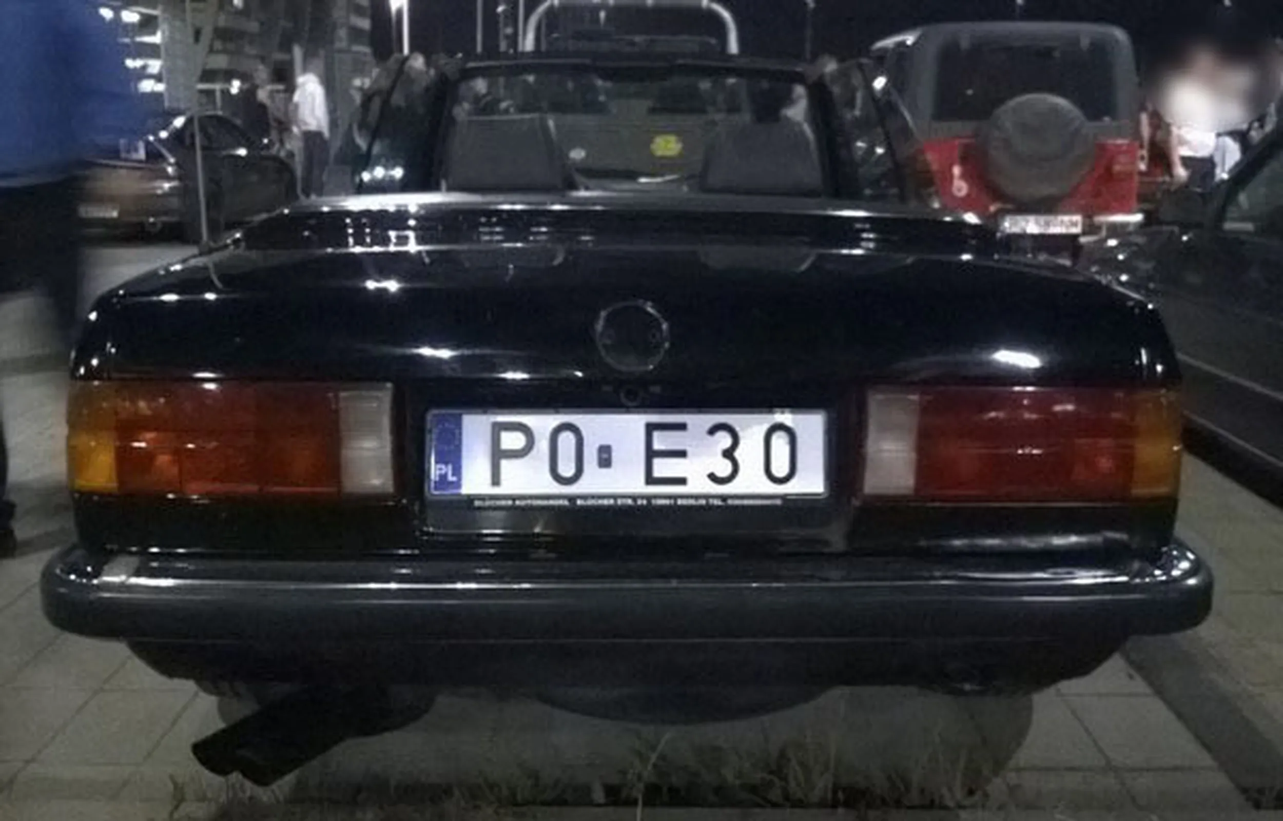 Fajny numer, blacha P0 E30