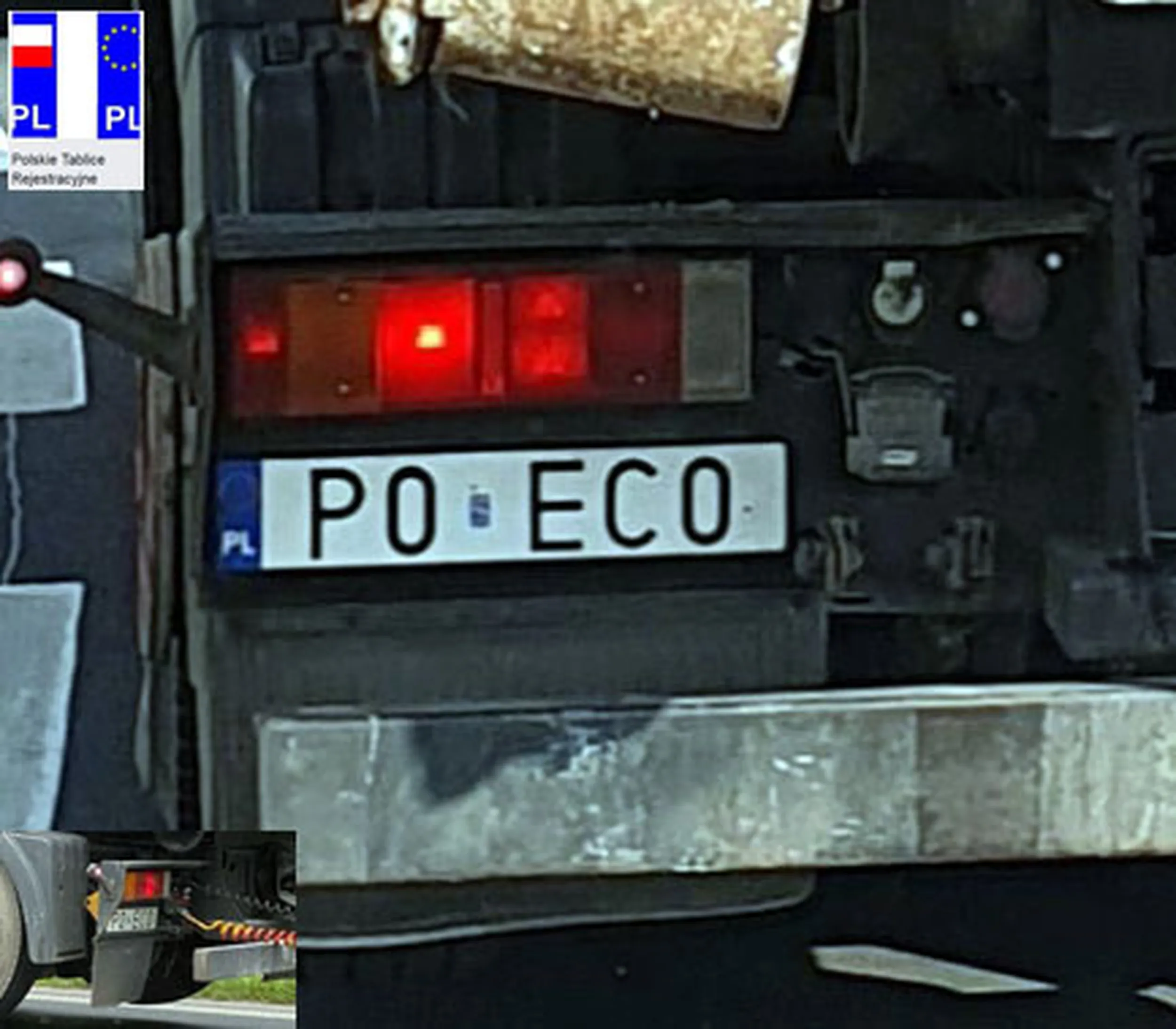 Fajny numer, blacha P0 EC0