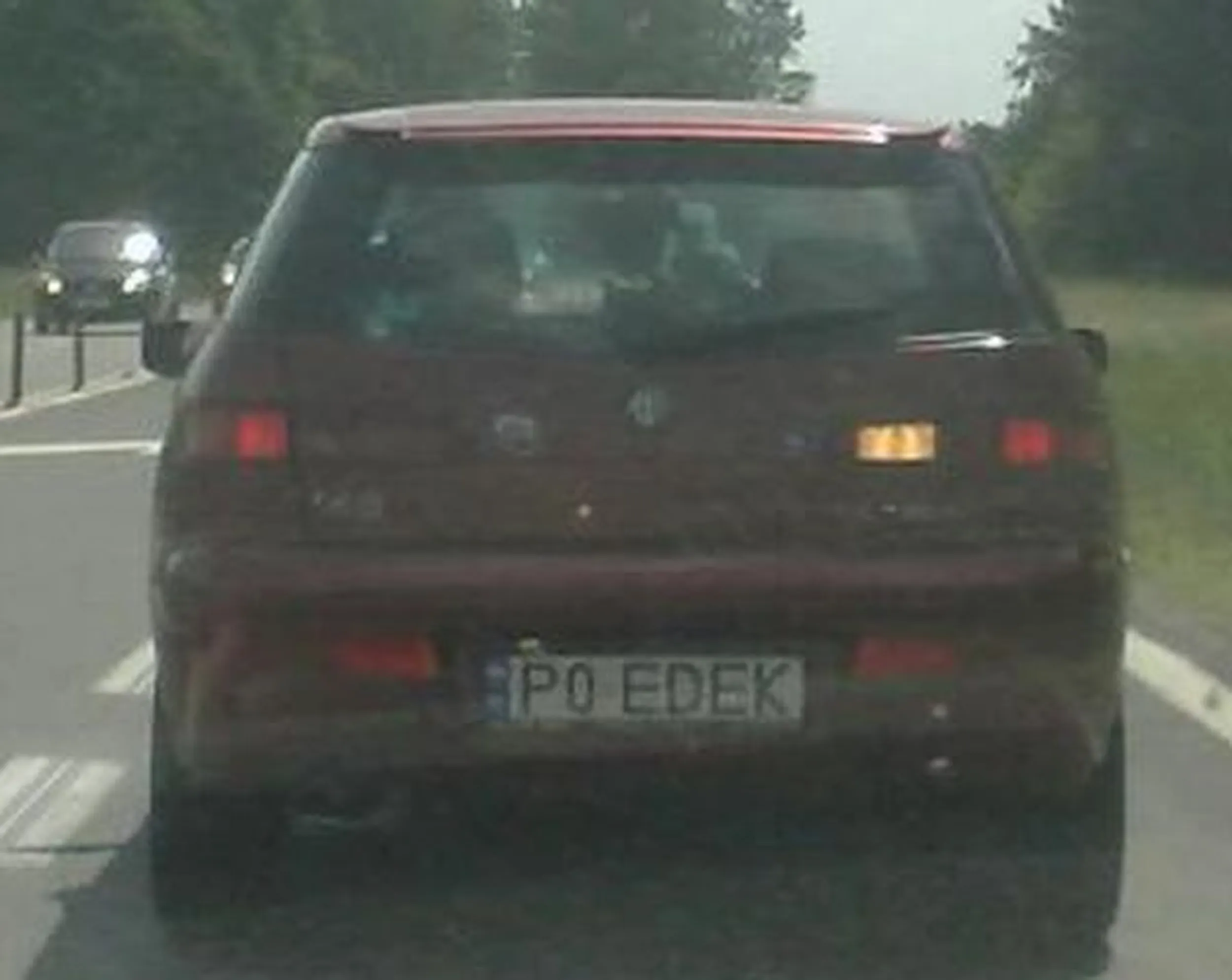 Fajny numer, blacha P0 EDEK