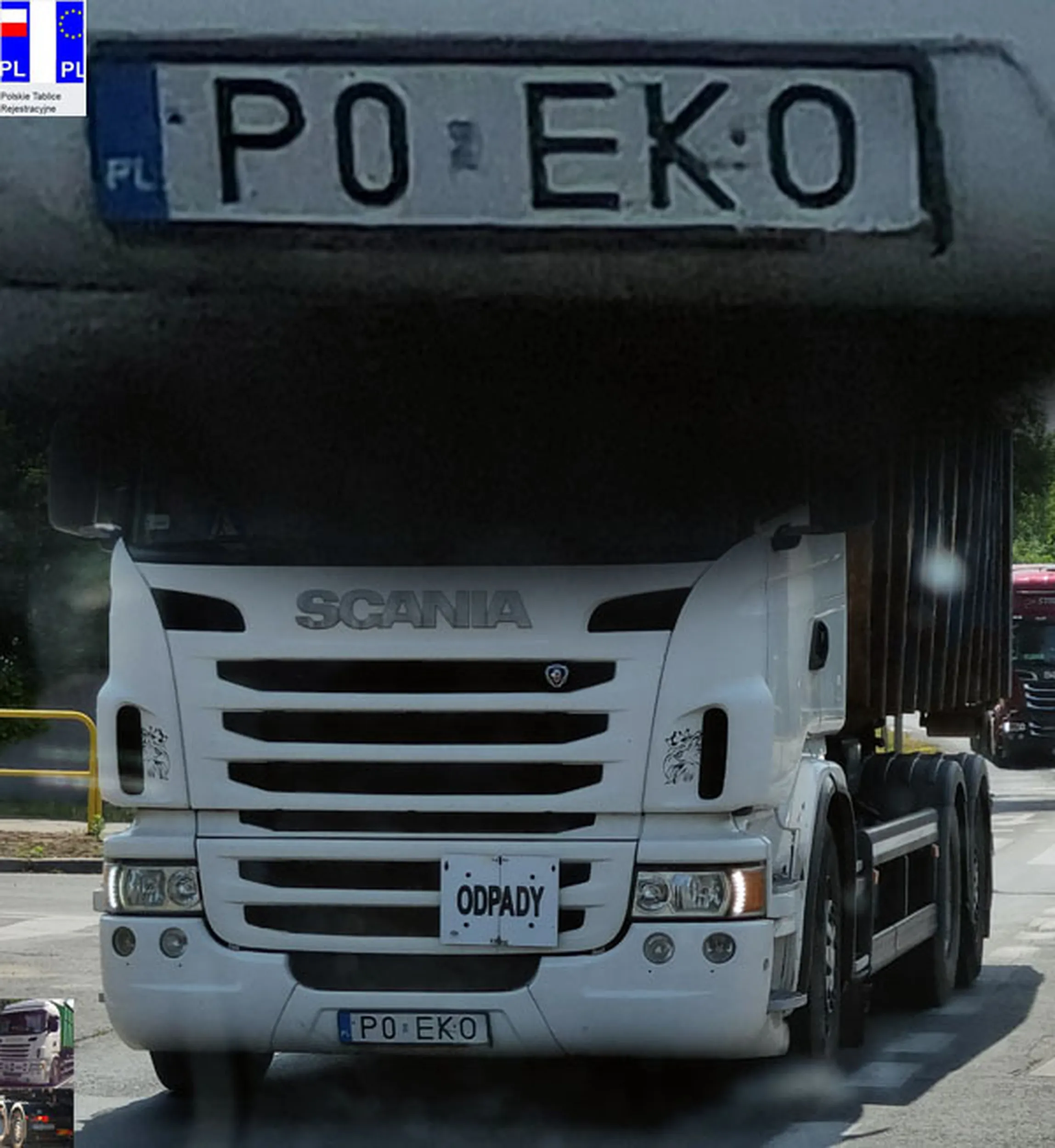 Fajny numer, blacha P0 EKO