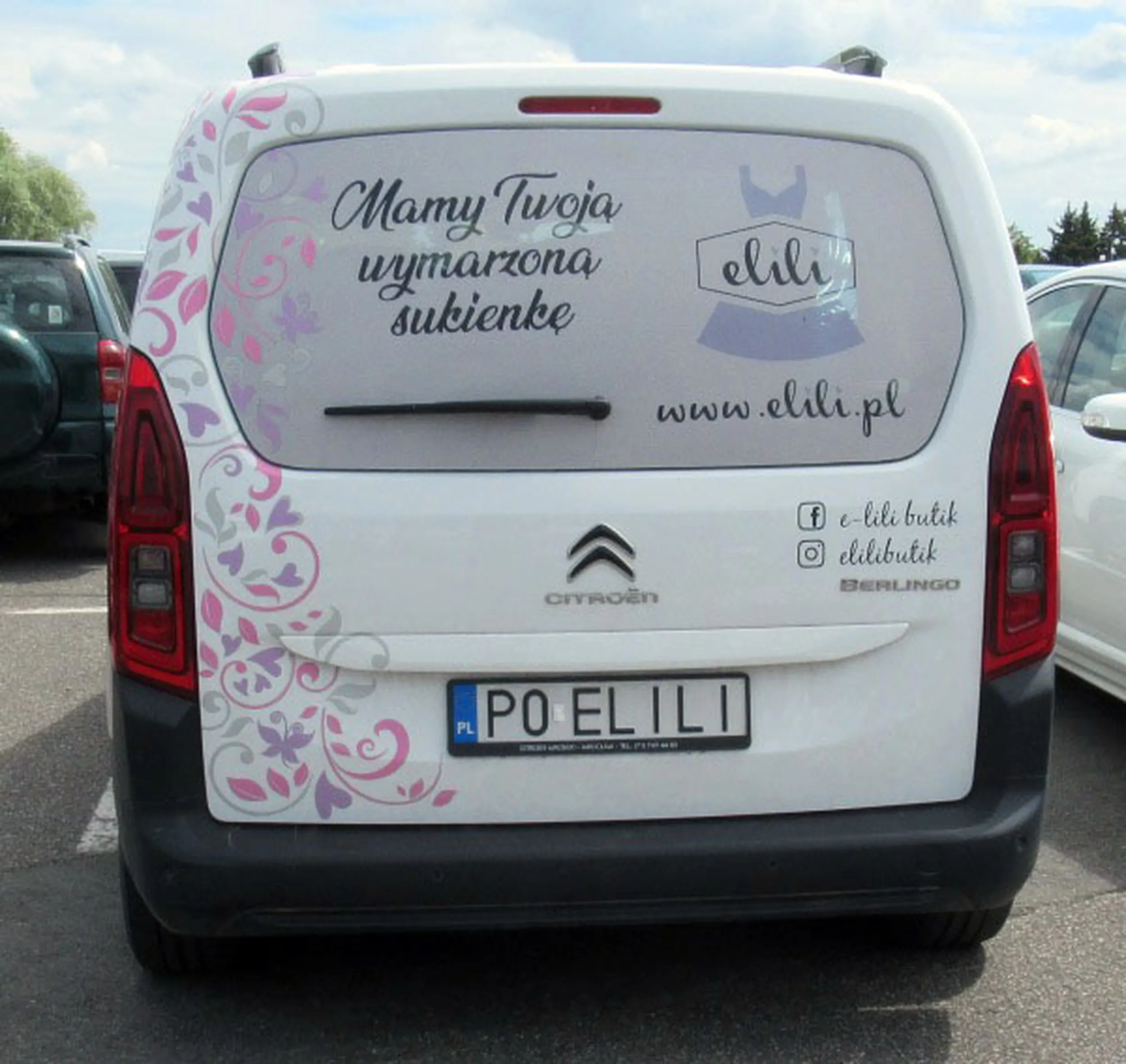 Fajny numer, blacha P0 ELILI