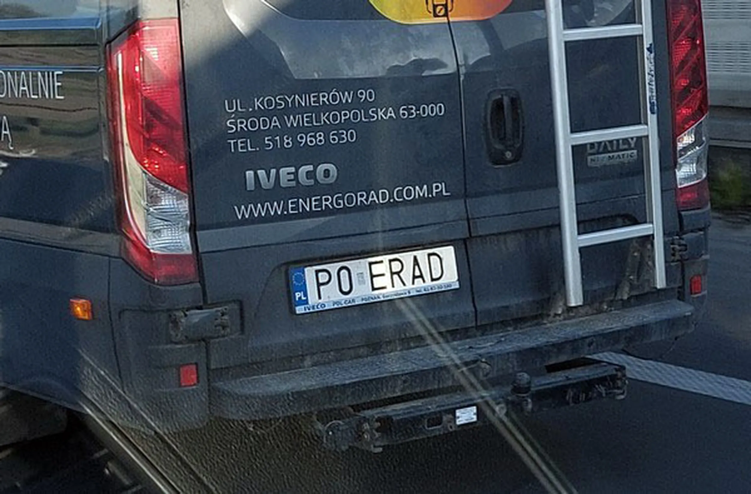 Fajny numer, blacha P0 ERAD