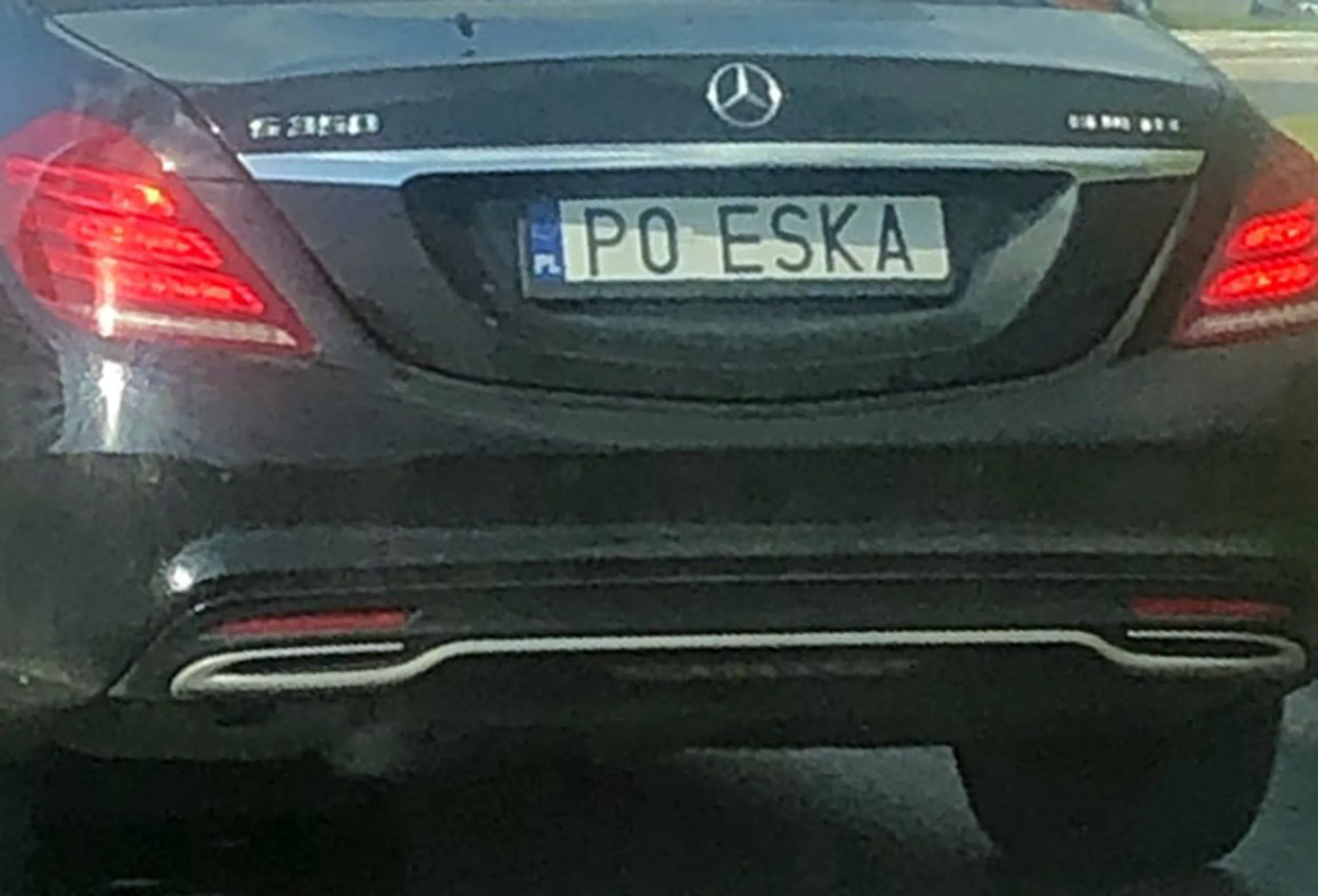 Fajny numer, blacha P0 ESKA
