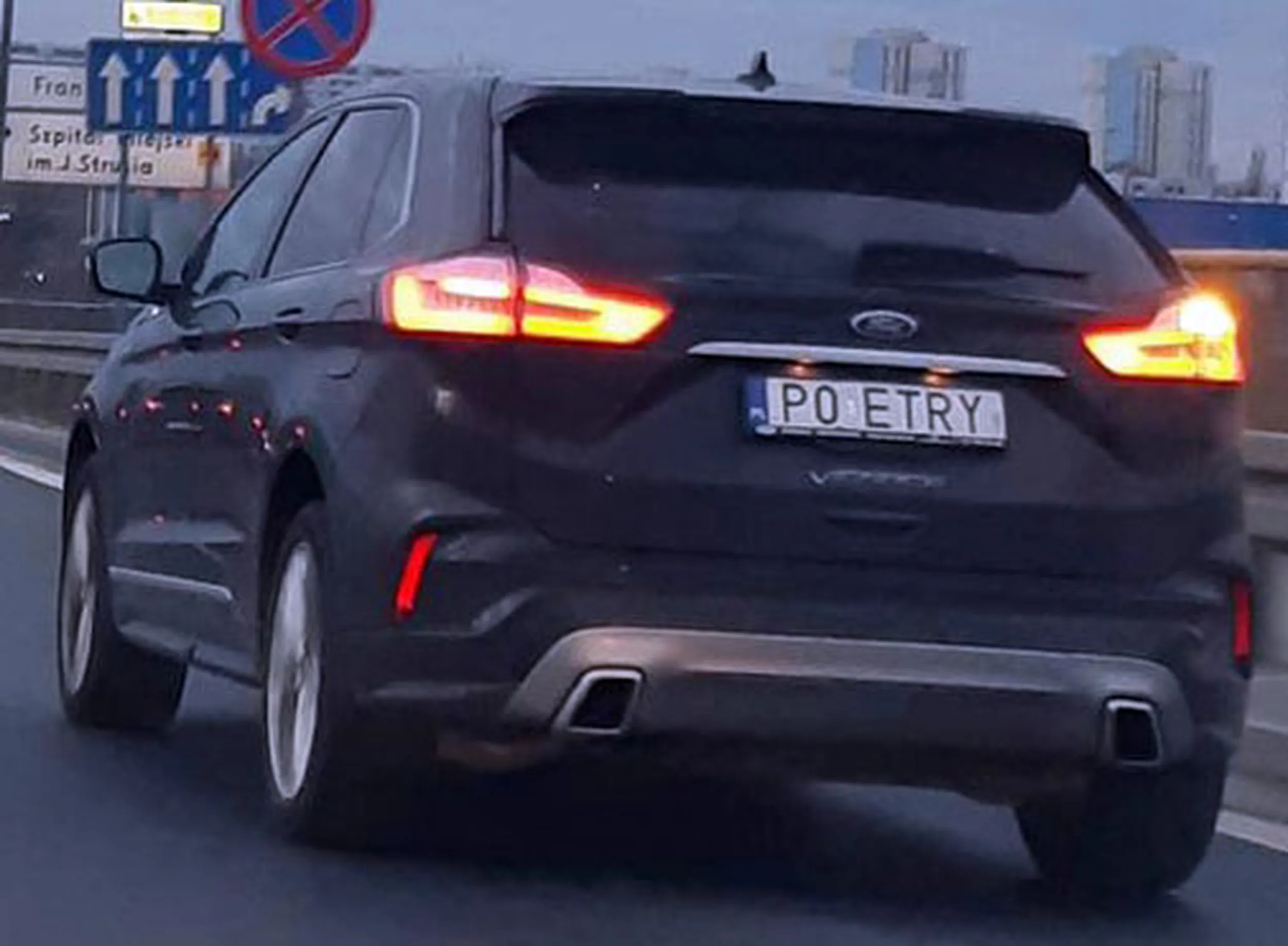 Fajny numer, blacha P0 ETRY