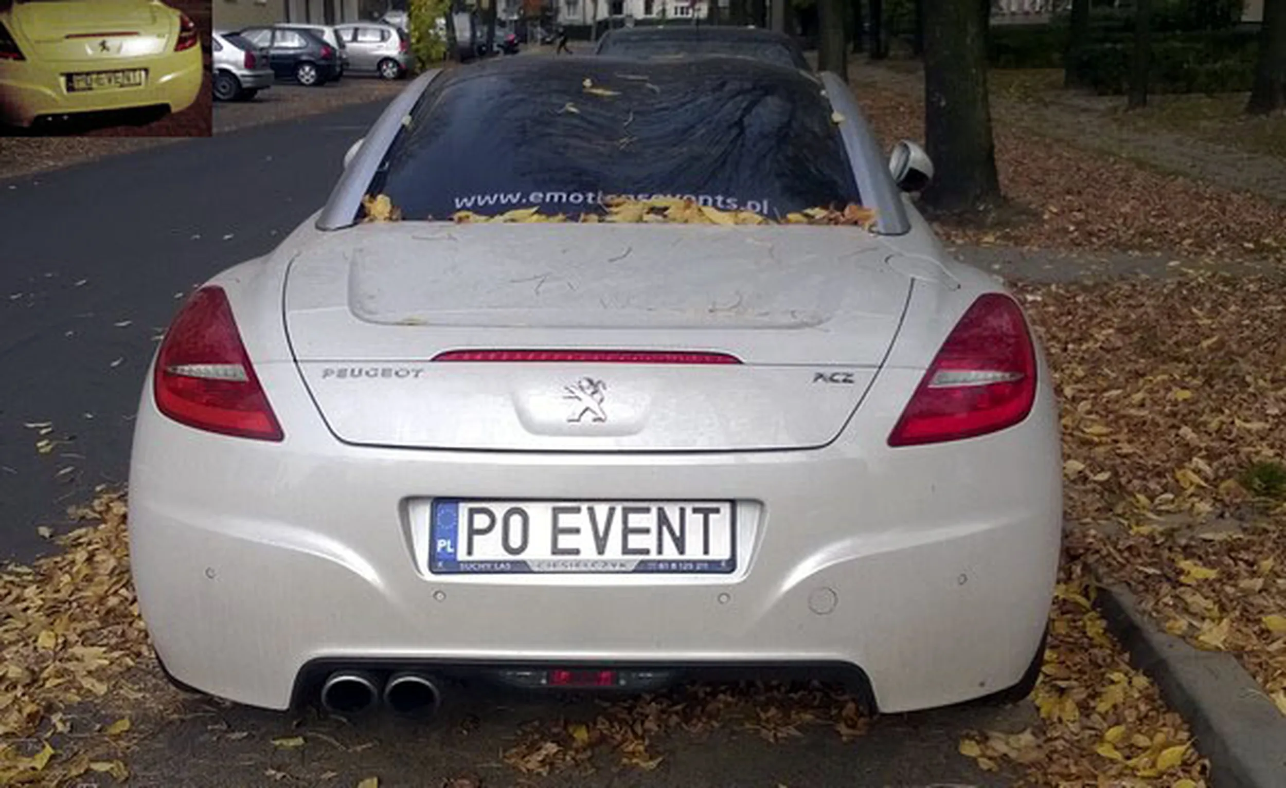 Fajny numer, blacha P0 EVENT