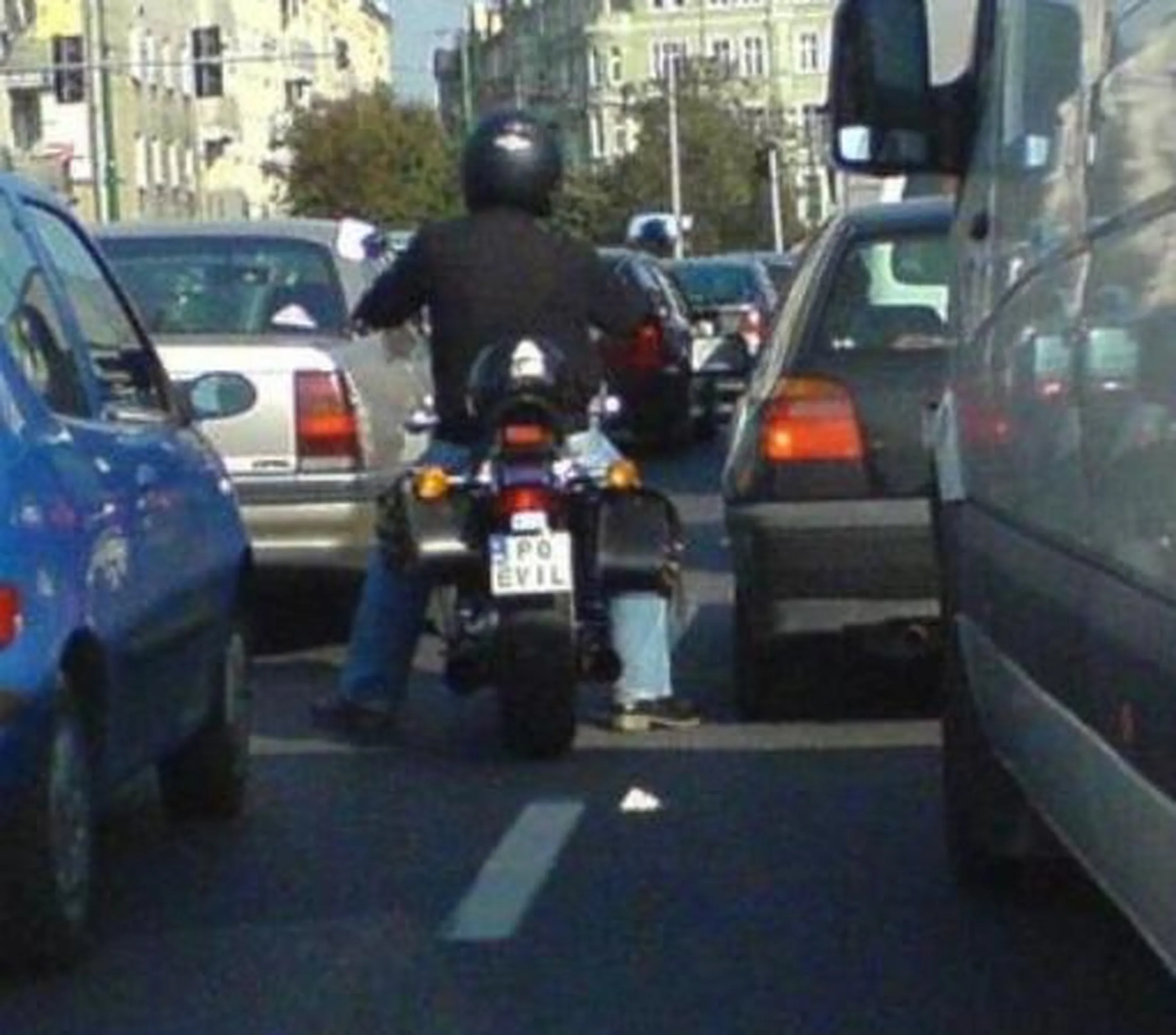 Fajny numer, blacha P0 EVIL