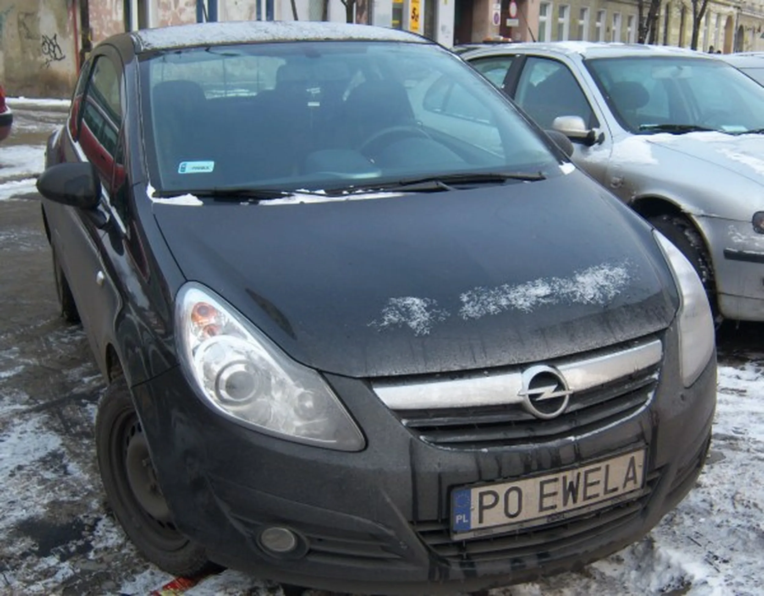 Fajny numer, blacha P0 EWELA