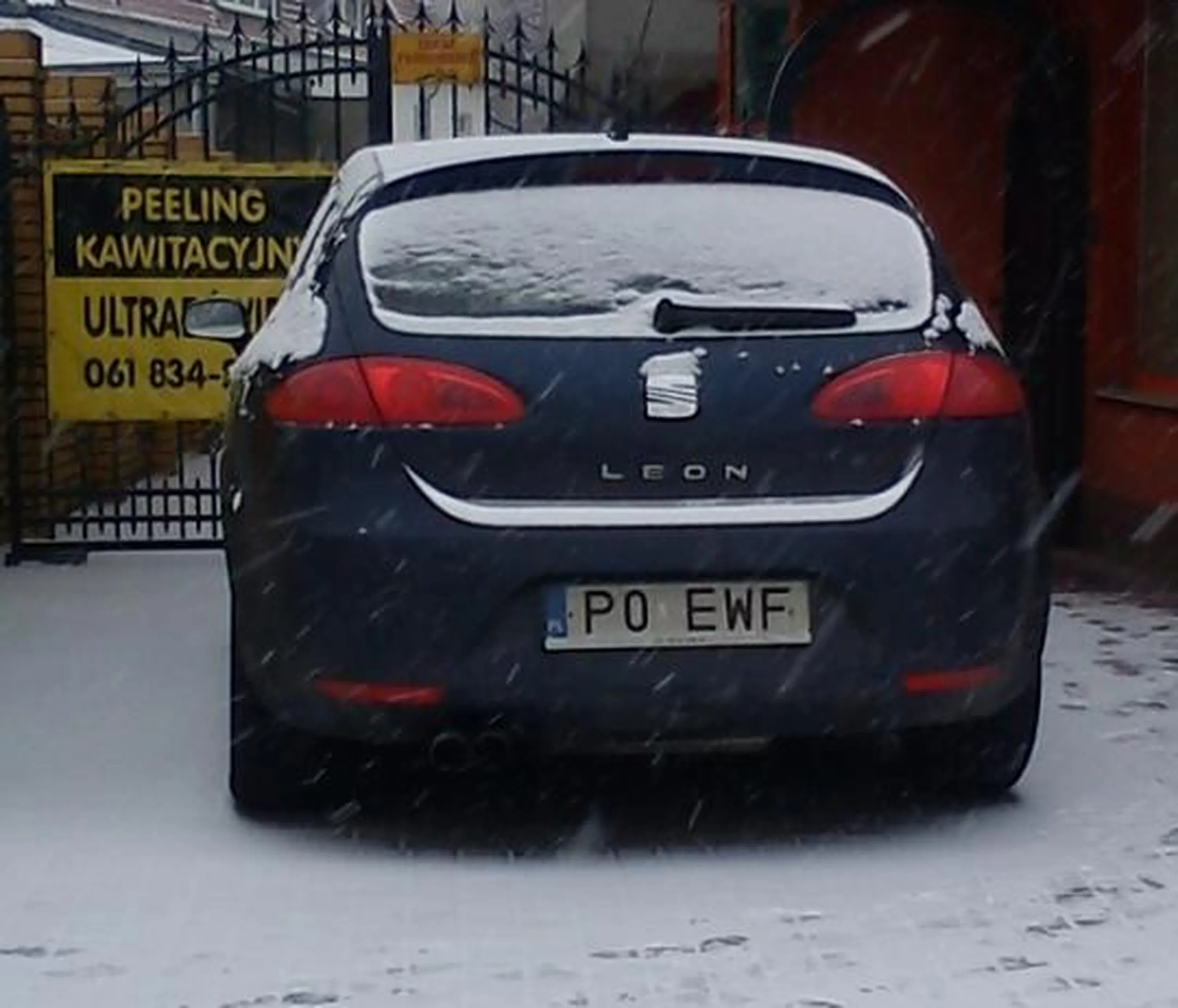 Fajny numer, blacha P0 EWF