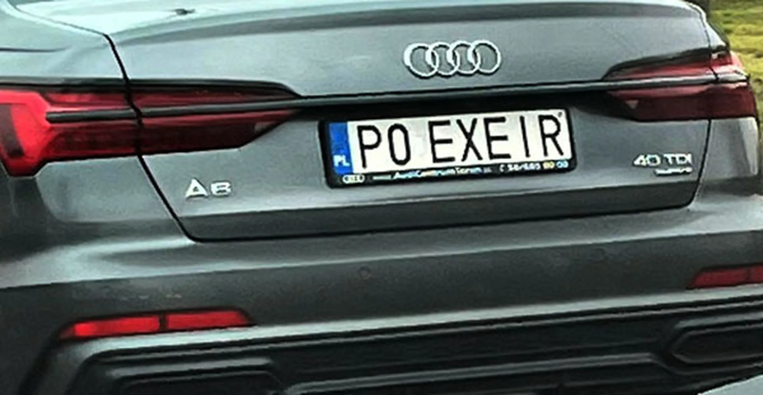 Fajny numer, blacha P0 EXEIR