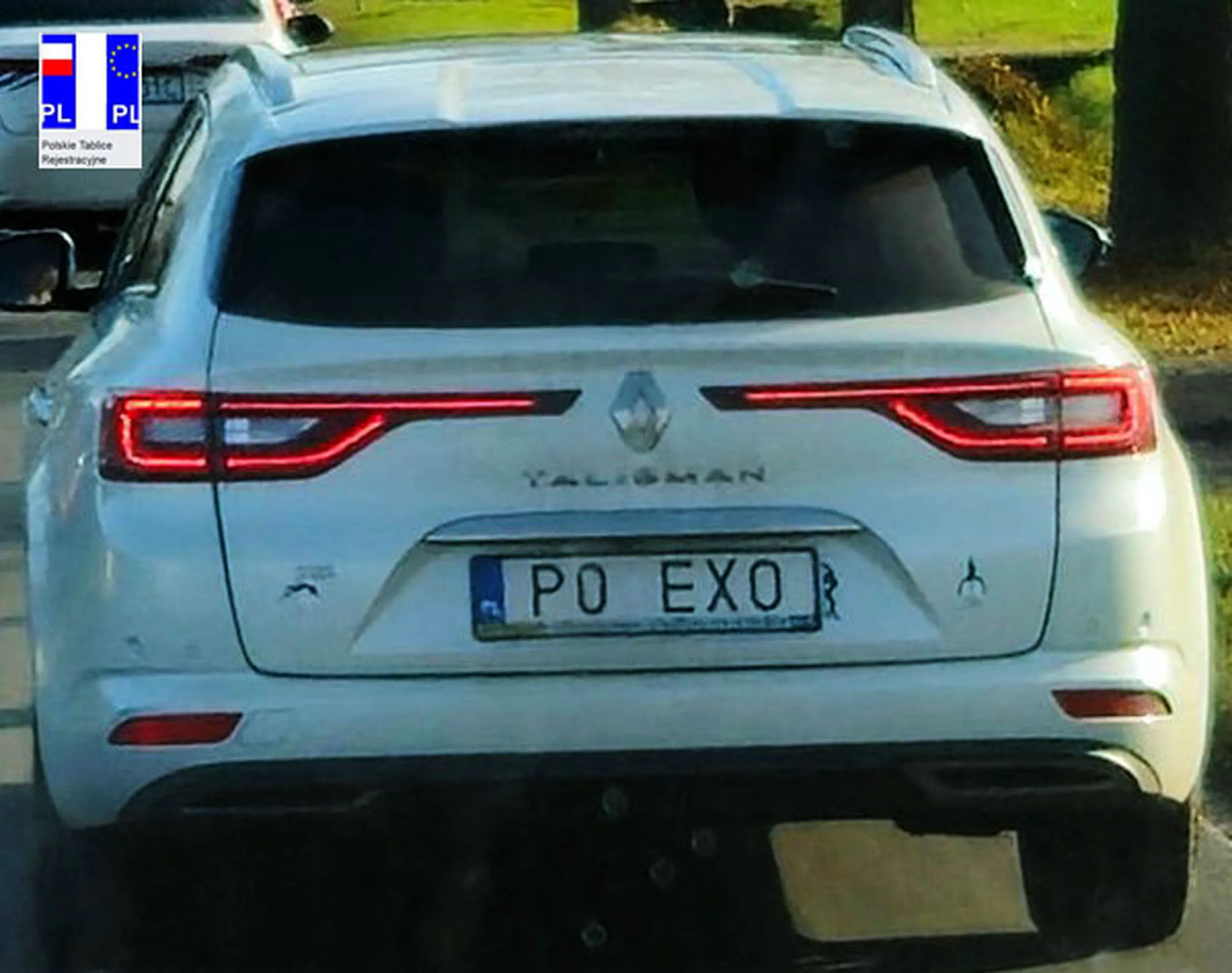 Fajny numer, blacha P0 EXO