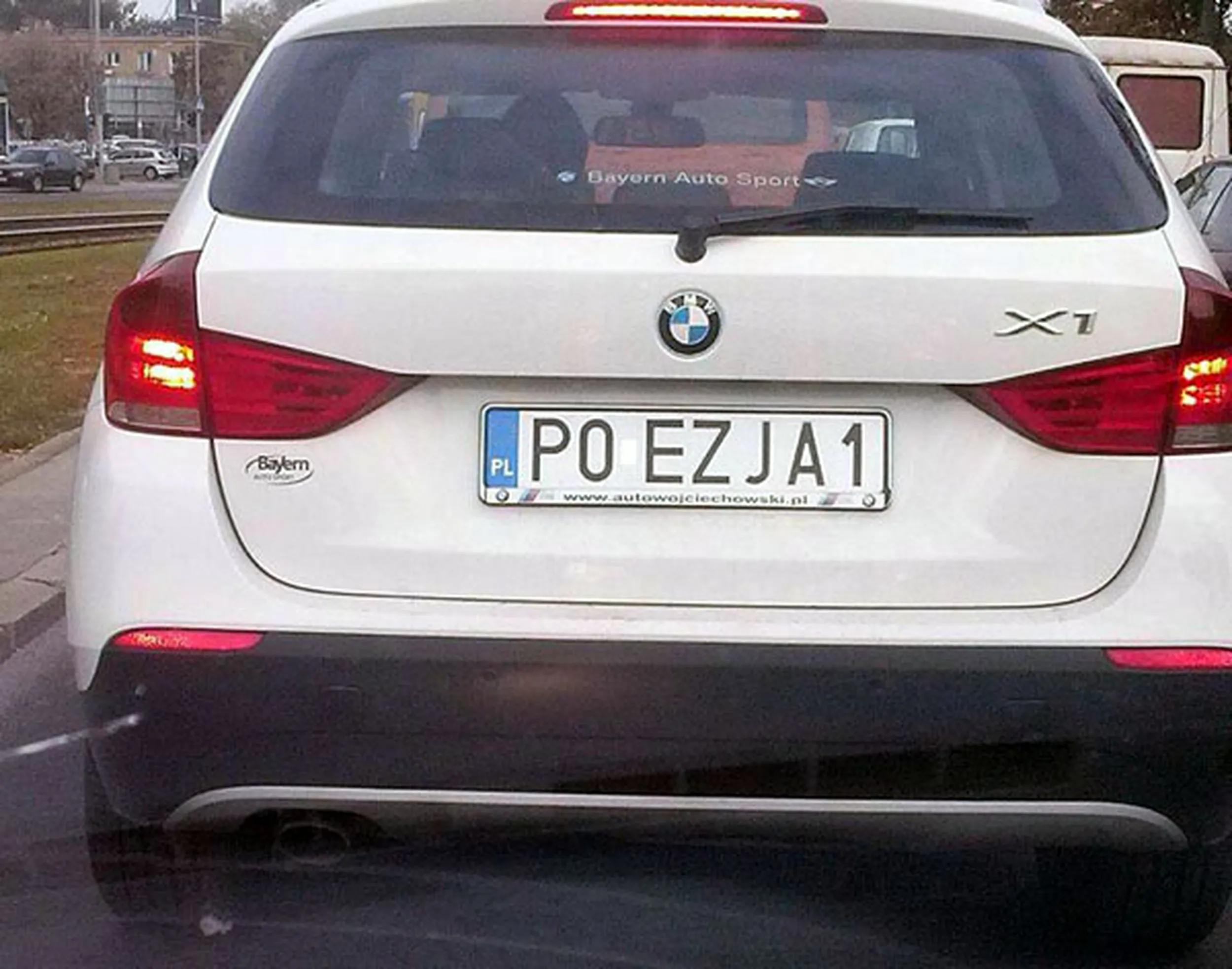 Fajny numer, blacha P0 EZJA1