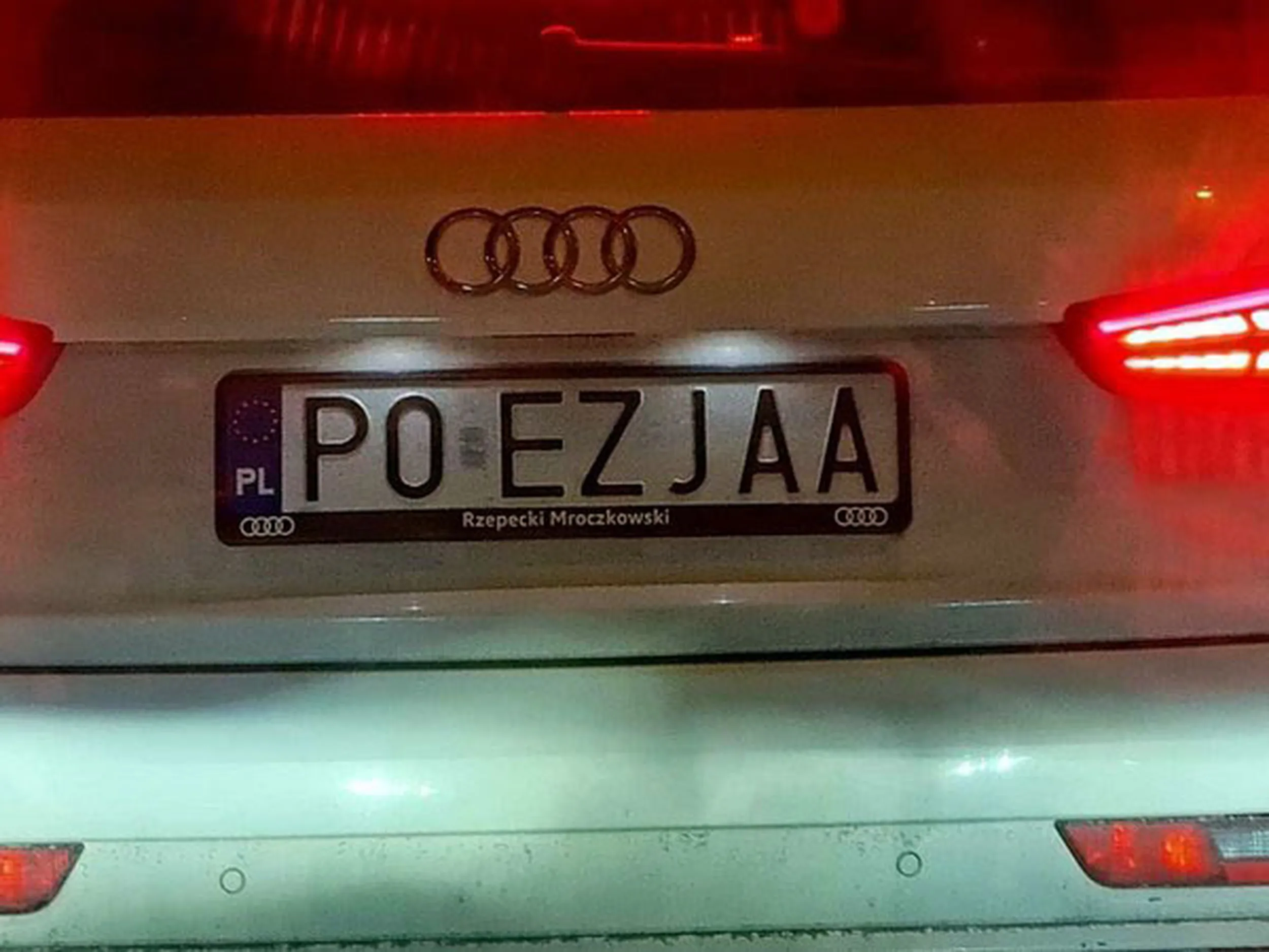Fajny numer, blacha P0 EZJAA