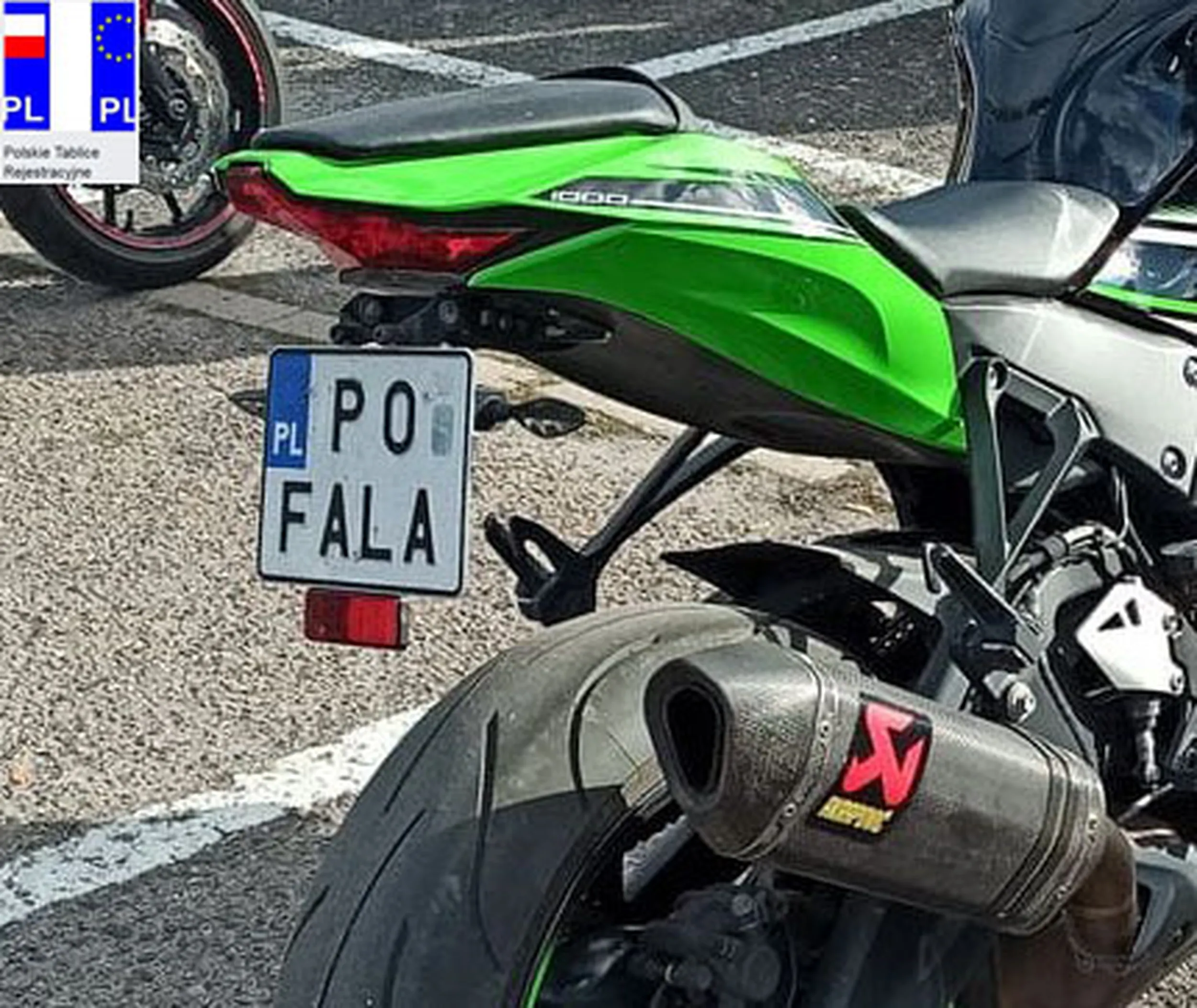 Fajny numer, blacha P0 FALA