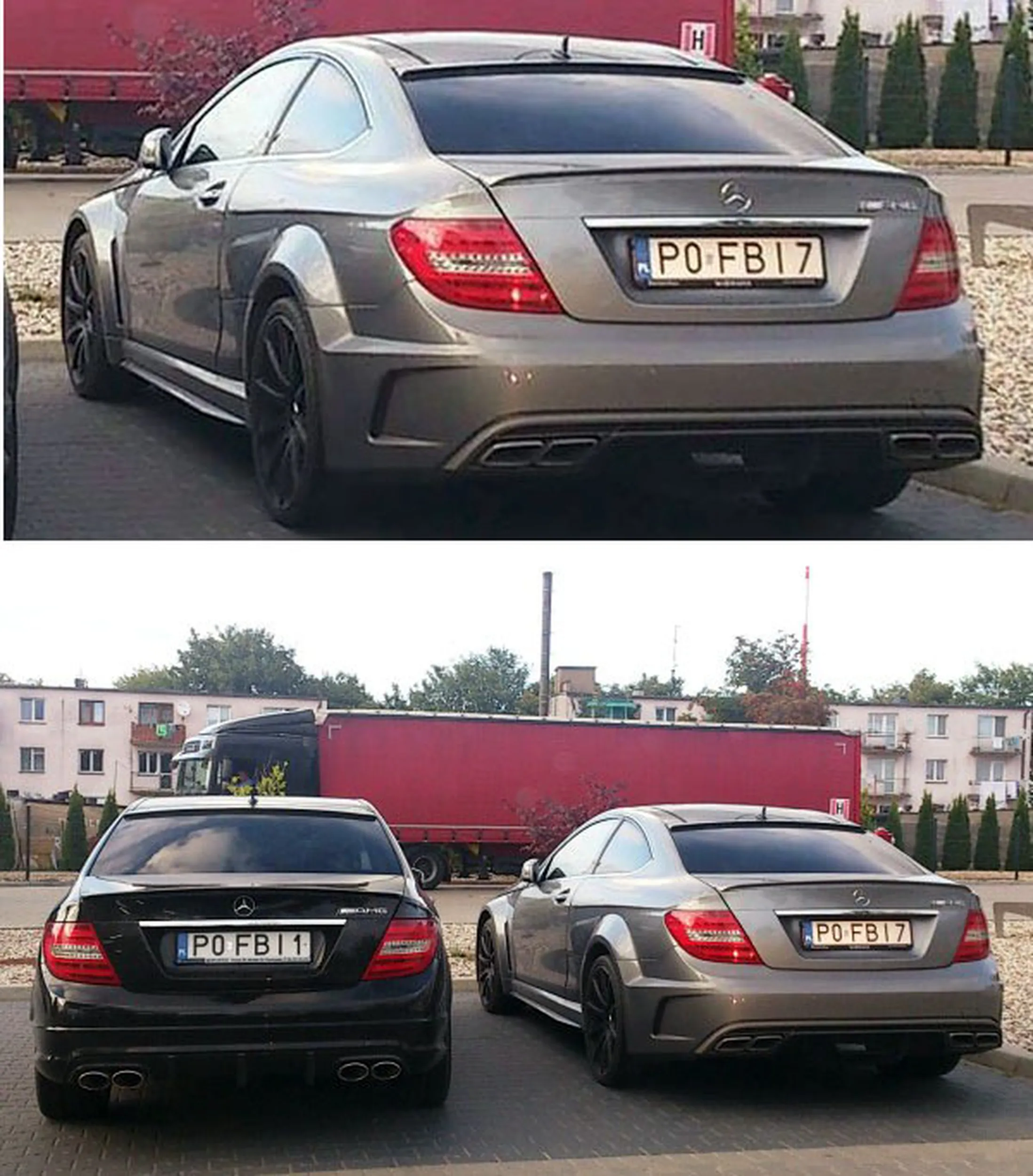 Fajny numer, blacha P0 FBI7