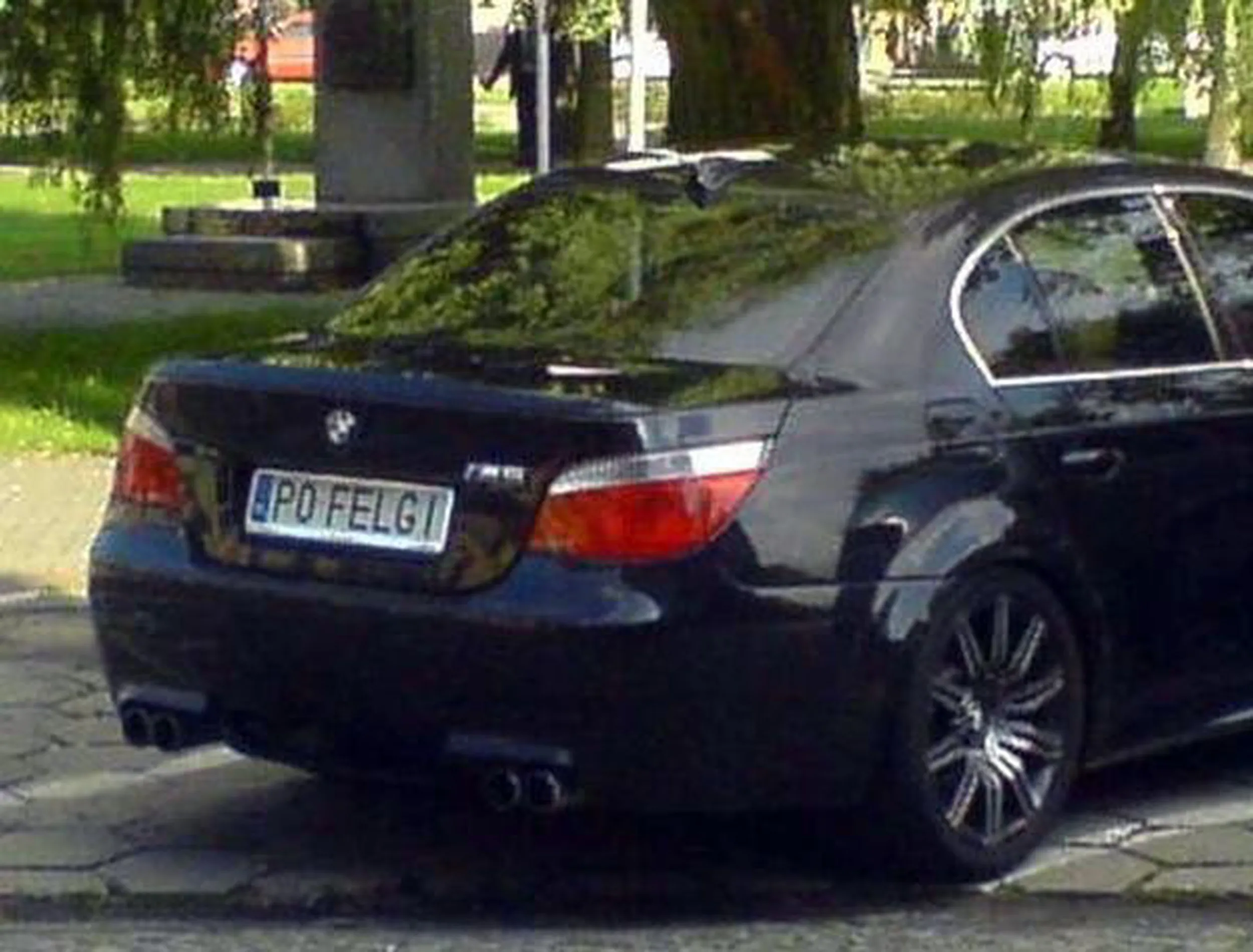 Fajny numer, blacha P0 FELGI