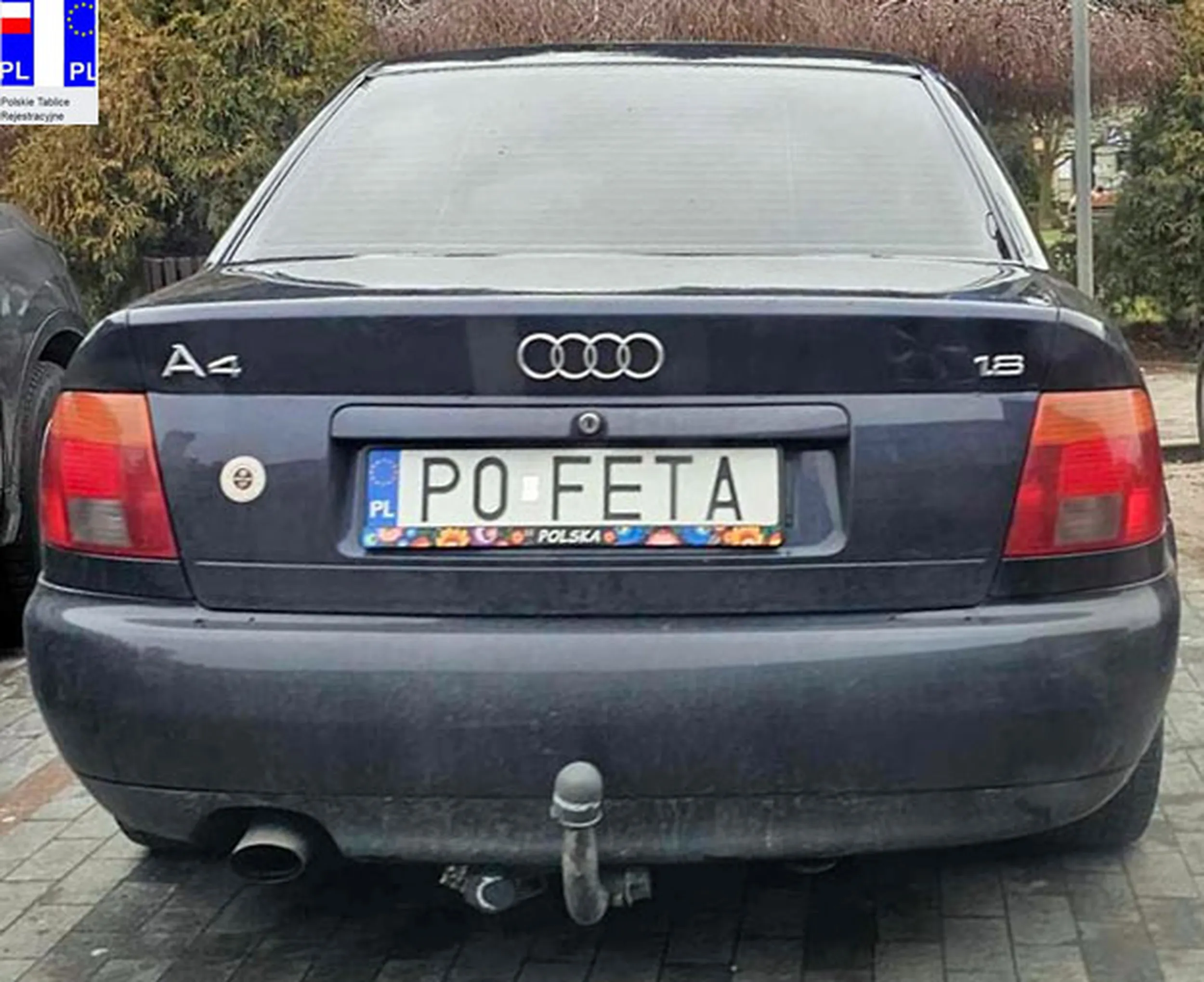 Fajny numer, blacha P0 FETA